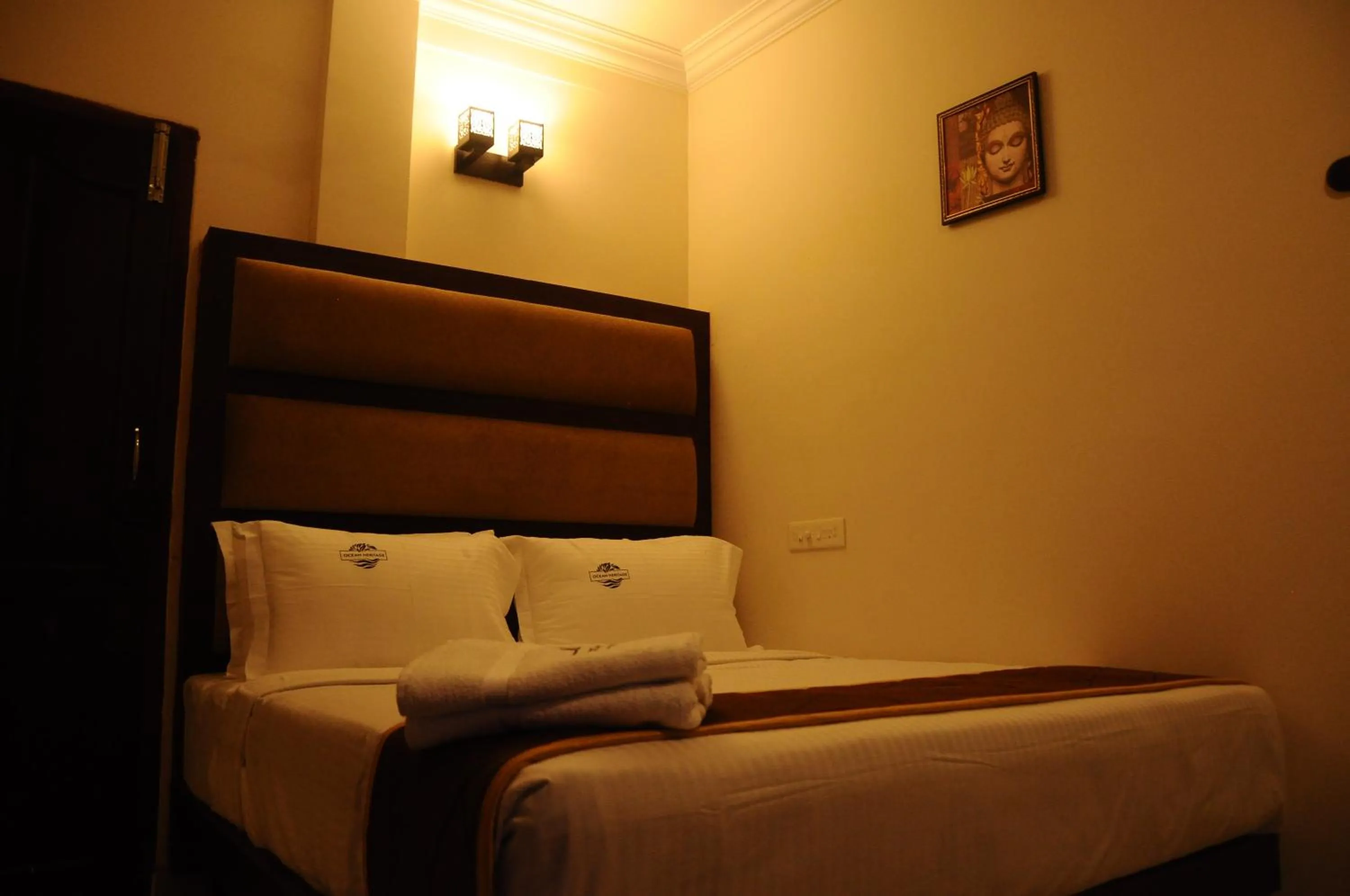 Bed in Hotel Ocean Heritage