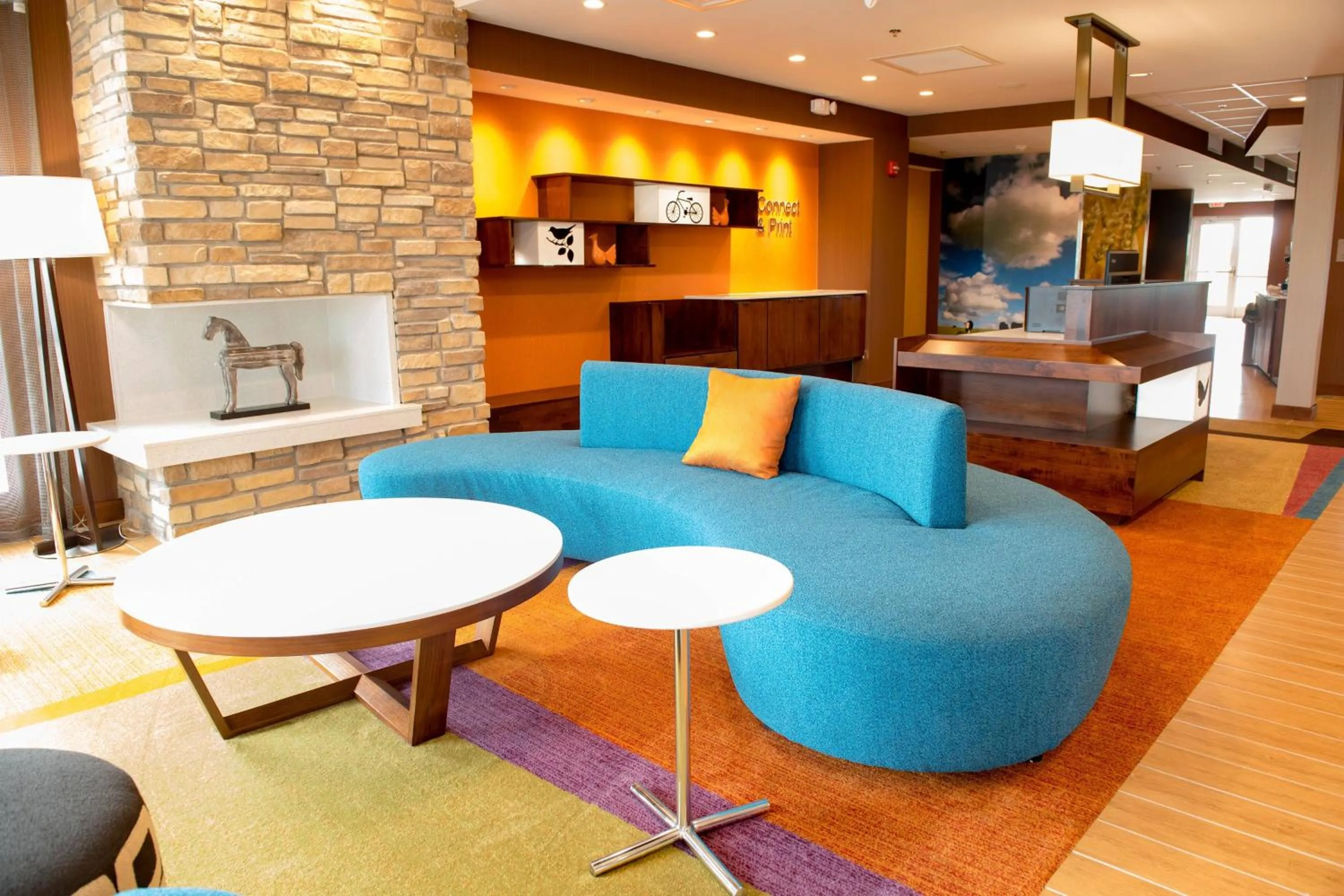 Lobby or reception in Fairfield Inn & Suites by Marriott Anderson