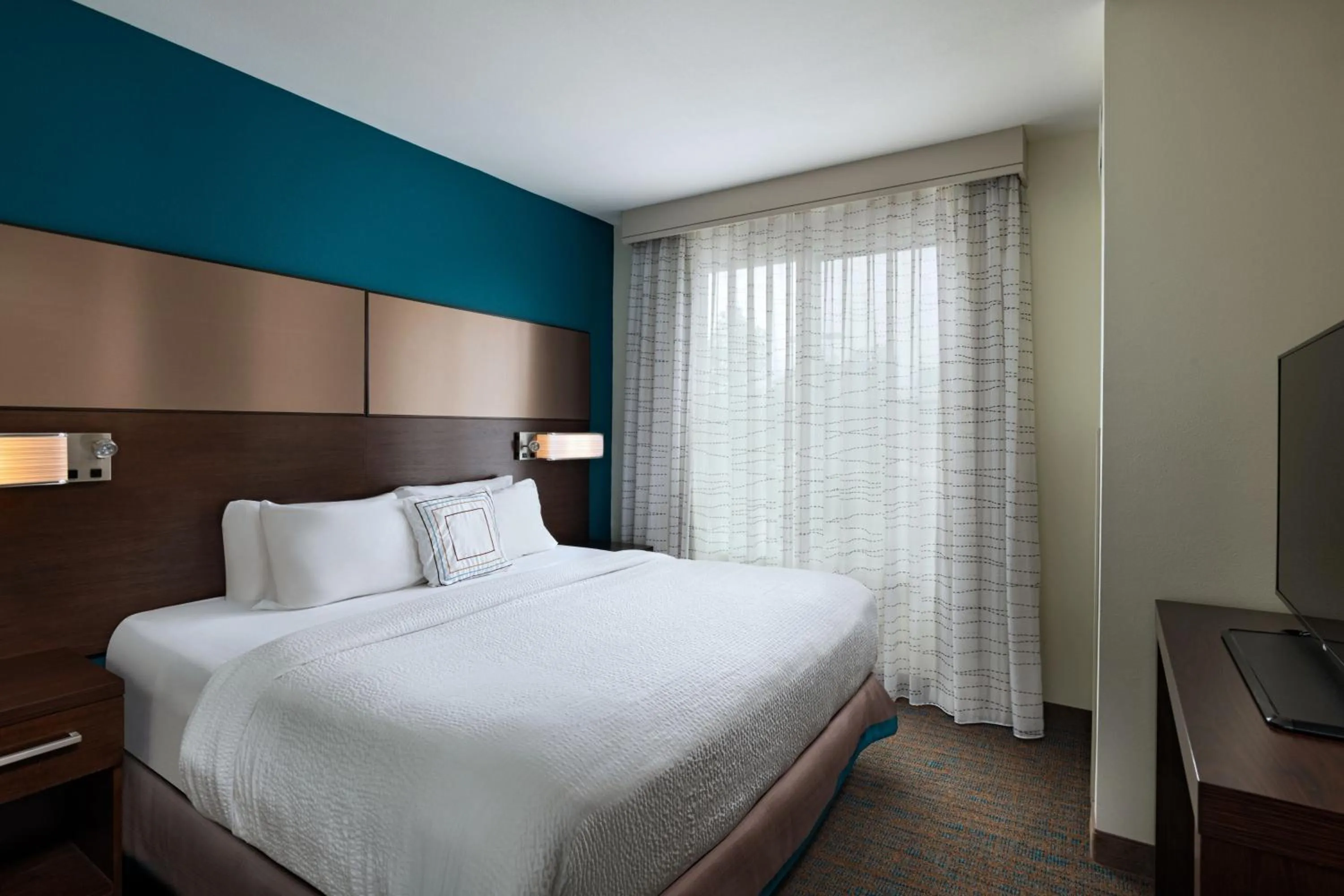 Bedroom, Bed in Residence Inn by Marriott Austin Southwest