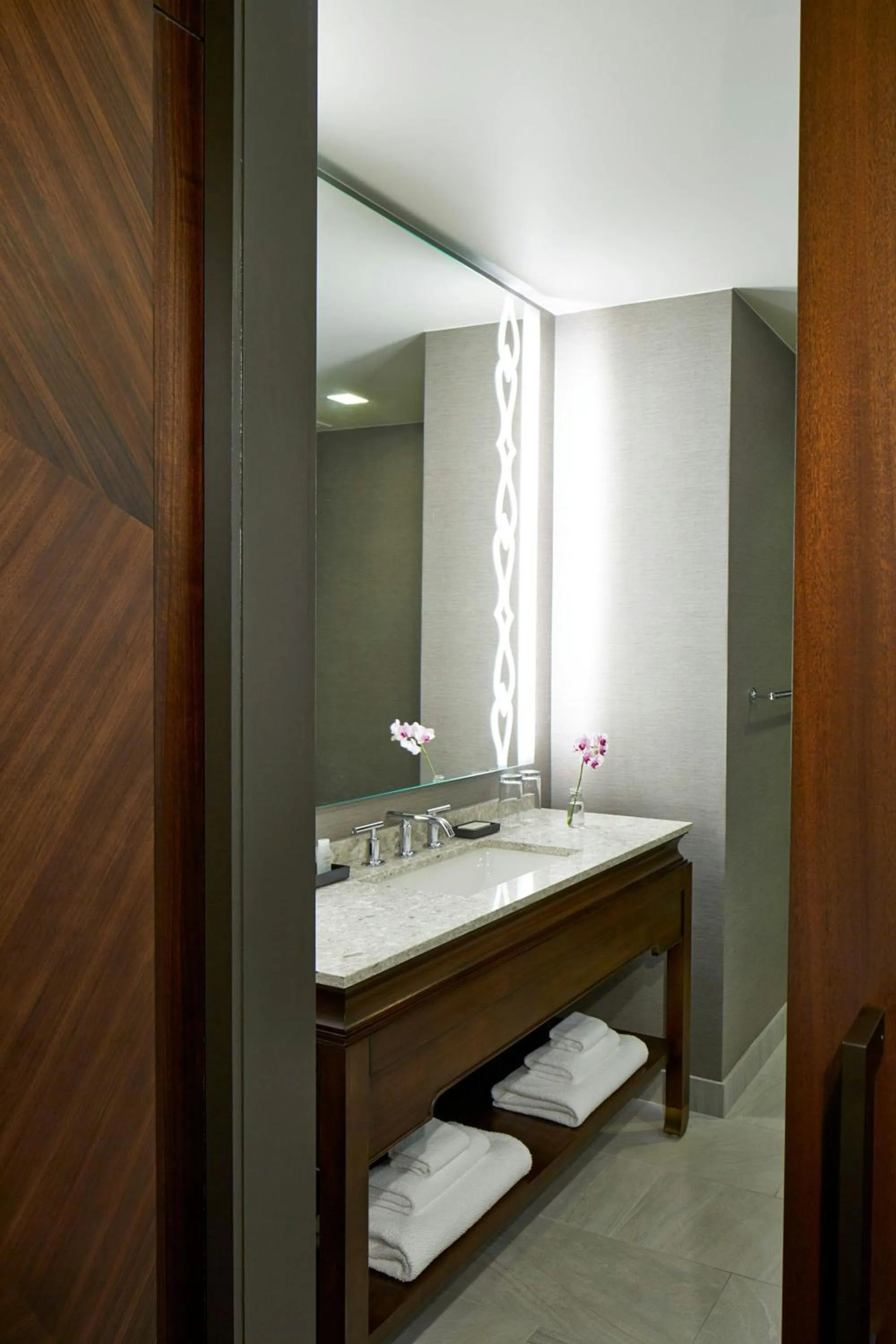 Bathroom in Renaissance Dallas at Plano Legacy West Hotel