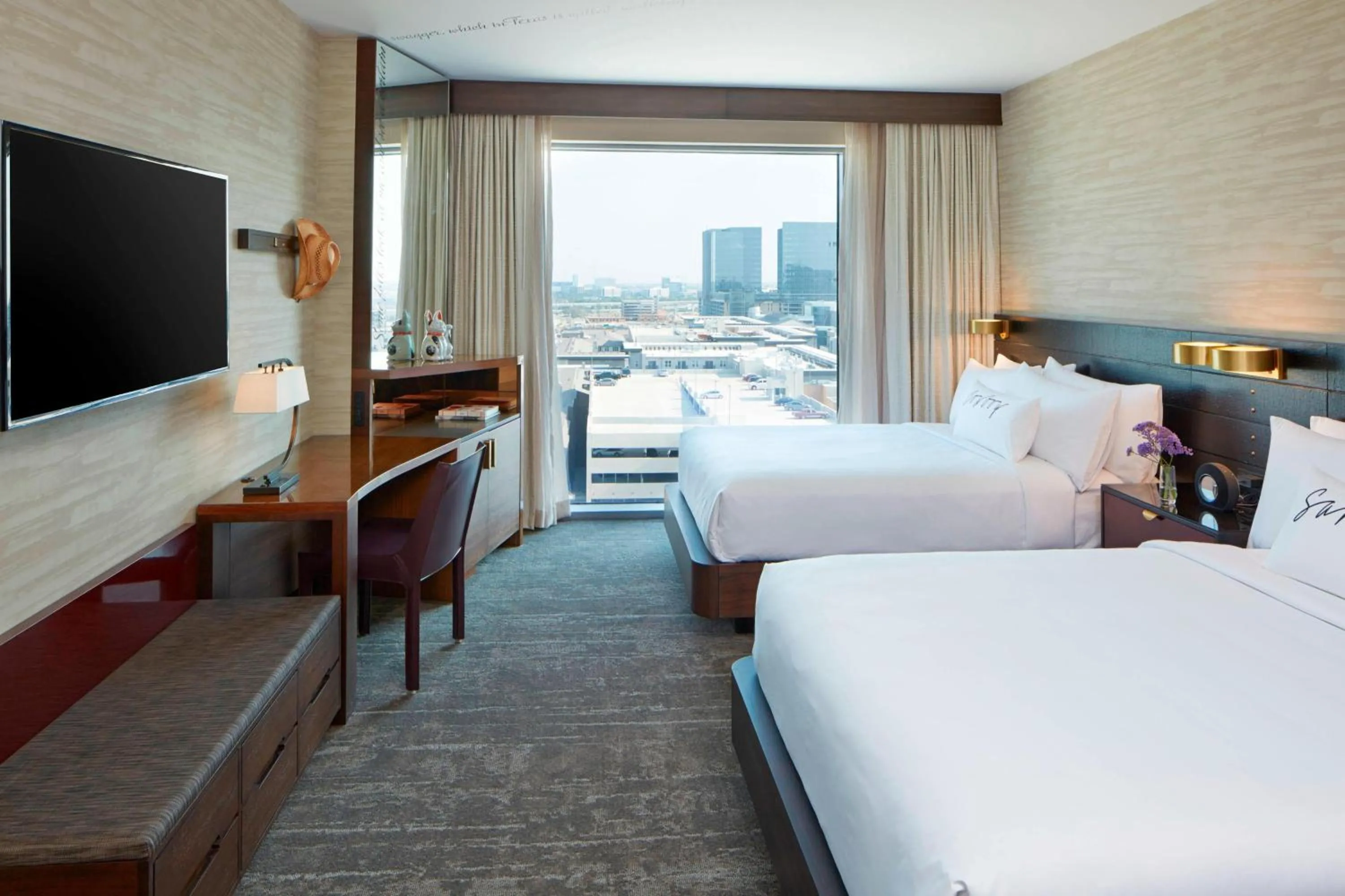 Bedroom, Bed in Renaissance Dallas at Plano Legacy West Hotel