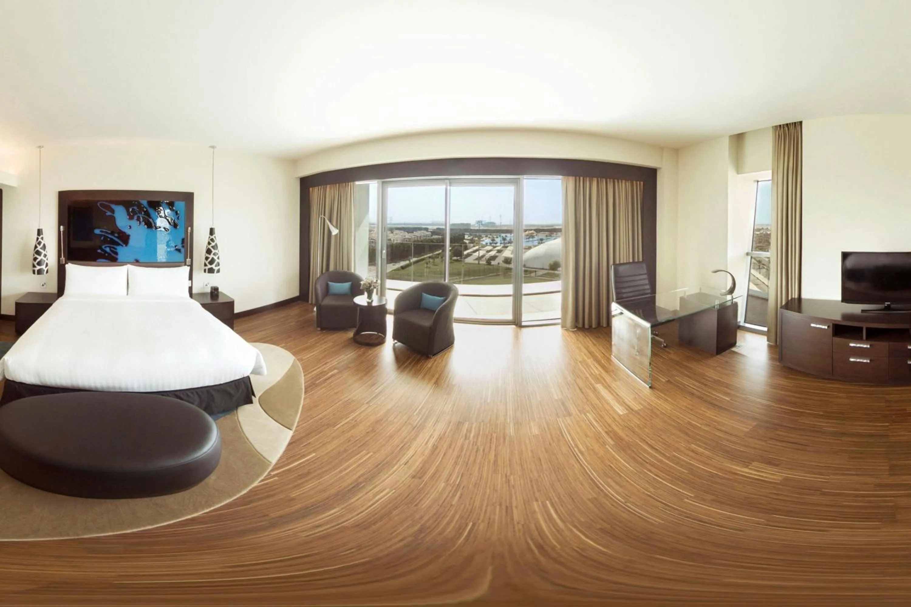 Photo of the whole room, Bed in Marriott Hotel Al Forsan, Abu Dhabi