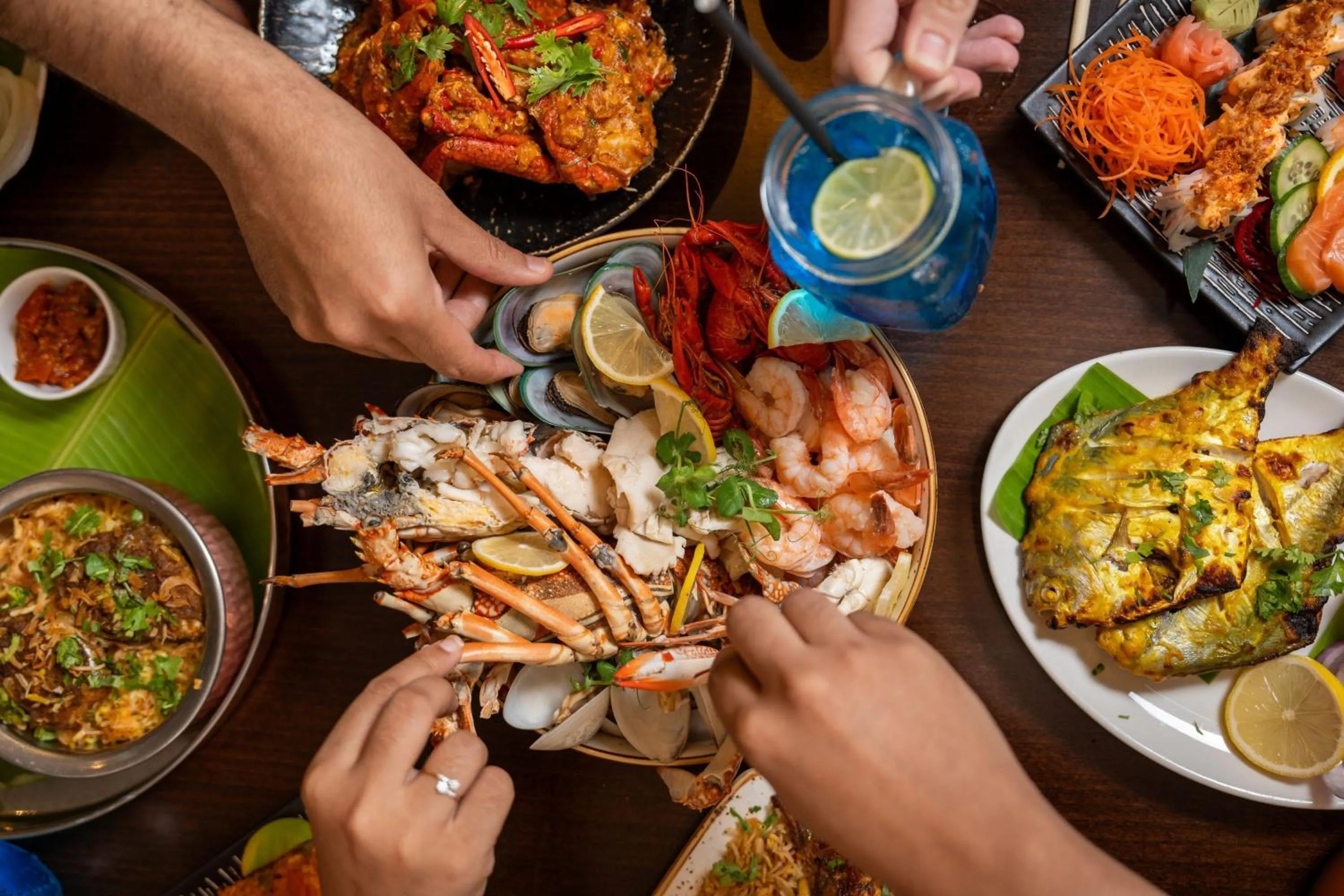 Restaurant/places to eat in Marriott Hotel Al Forsan, Abu Dhabi