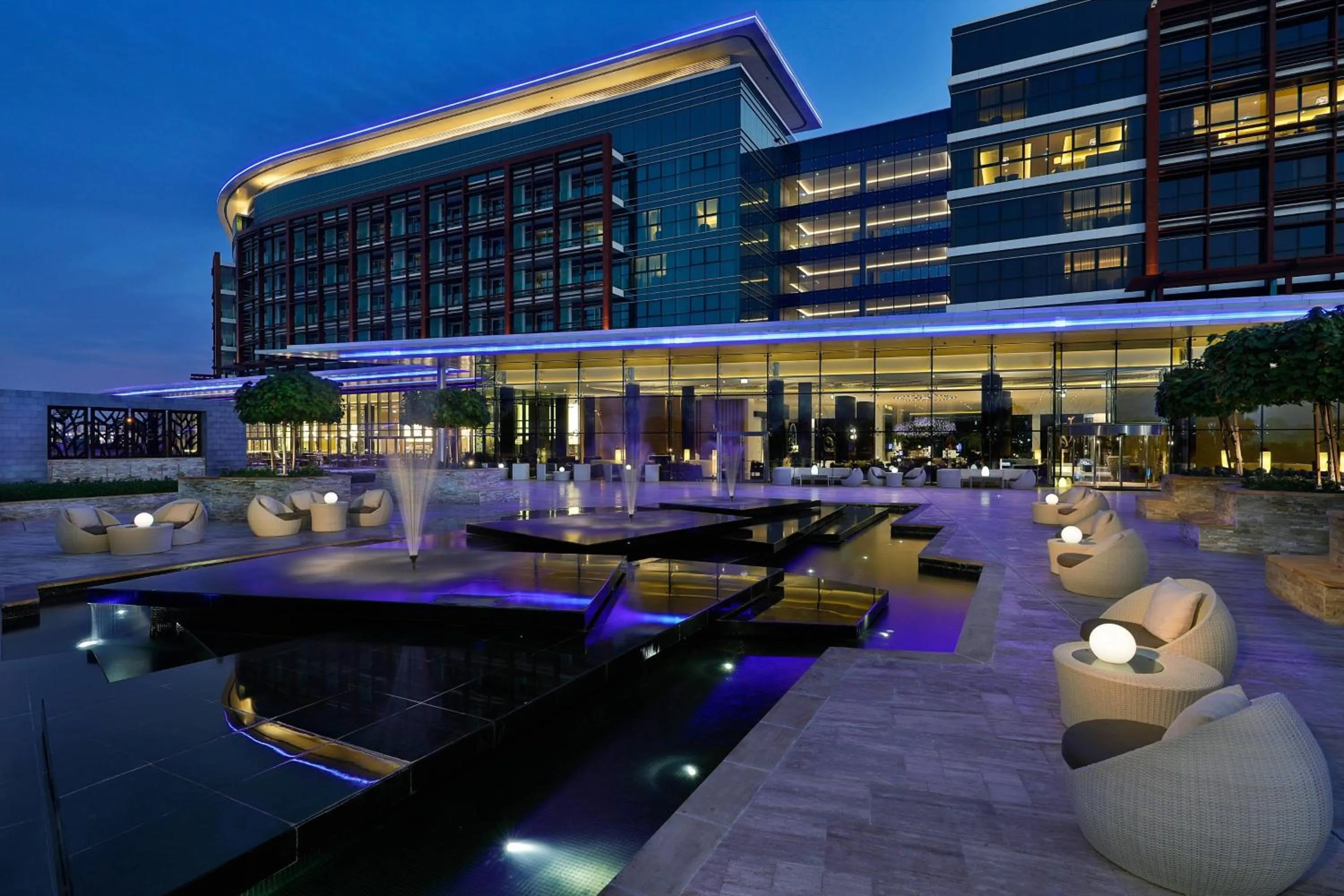 Lobby or reception in Marriott Hotel Al Forsan, Abu Dhabi