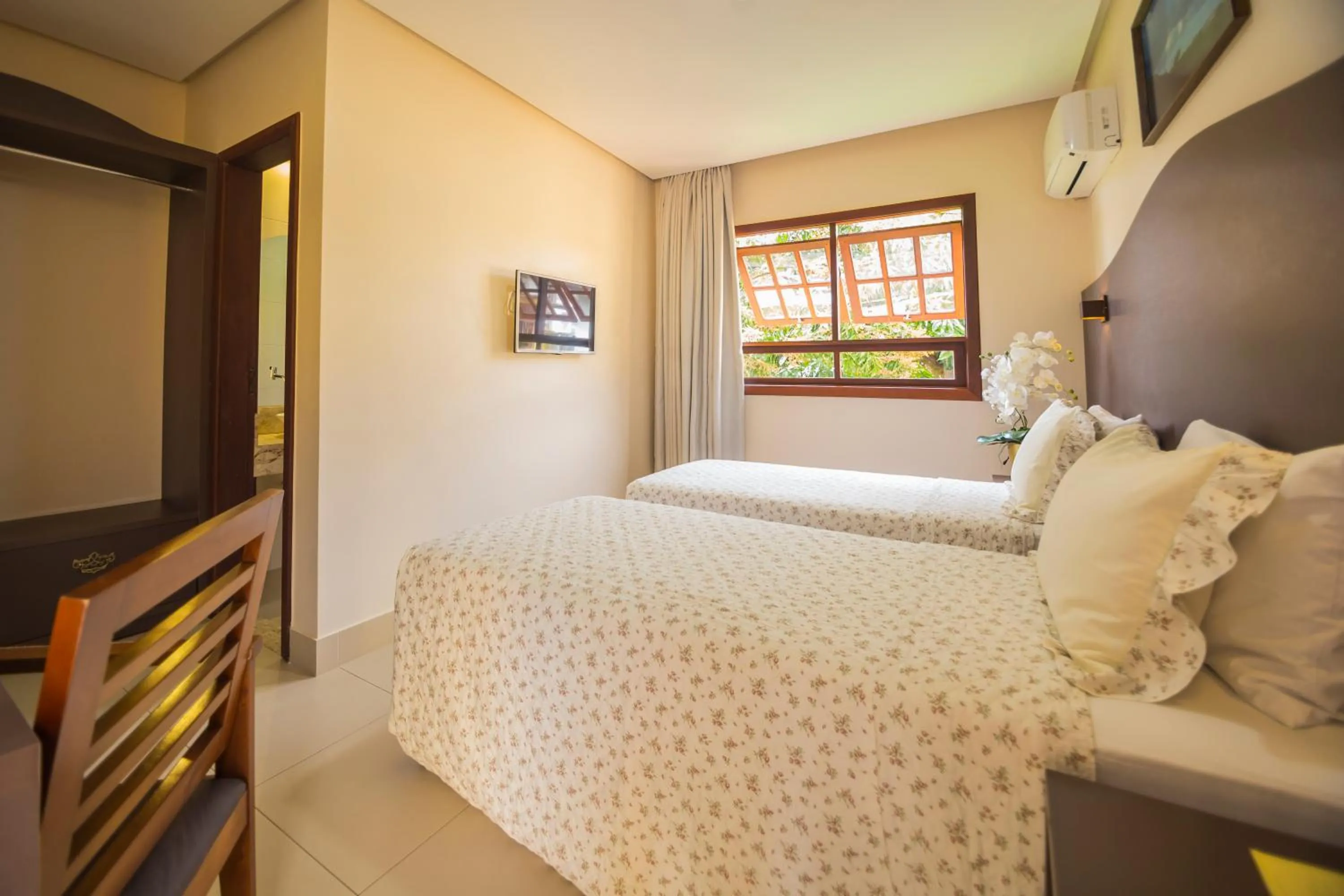 Bed in Terra dos Diamantes Hotel