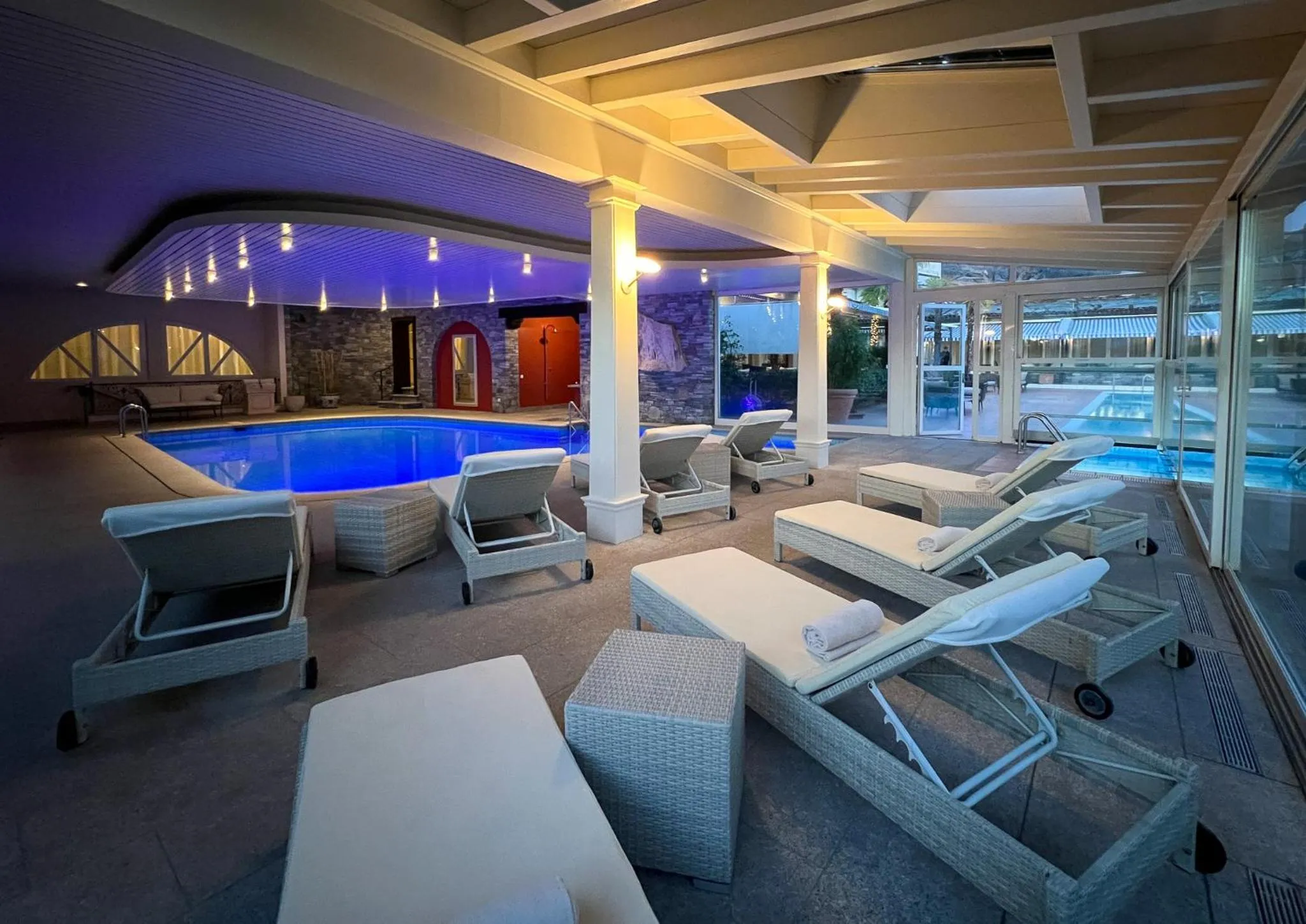 Pool view in Delta Resort Apartments