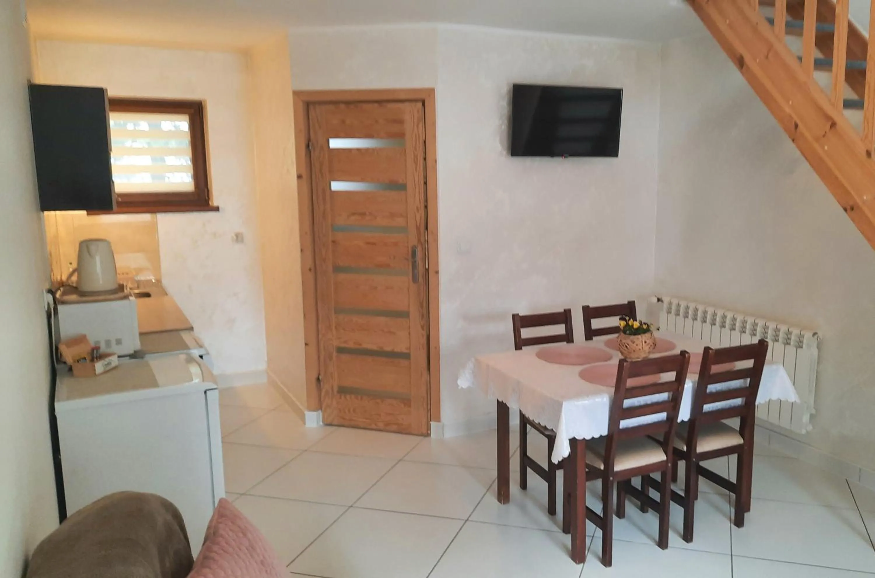 Kitchen or kitchenette in Apartamenty U Samków