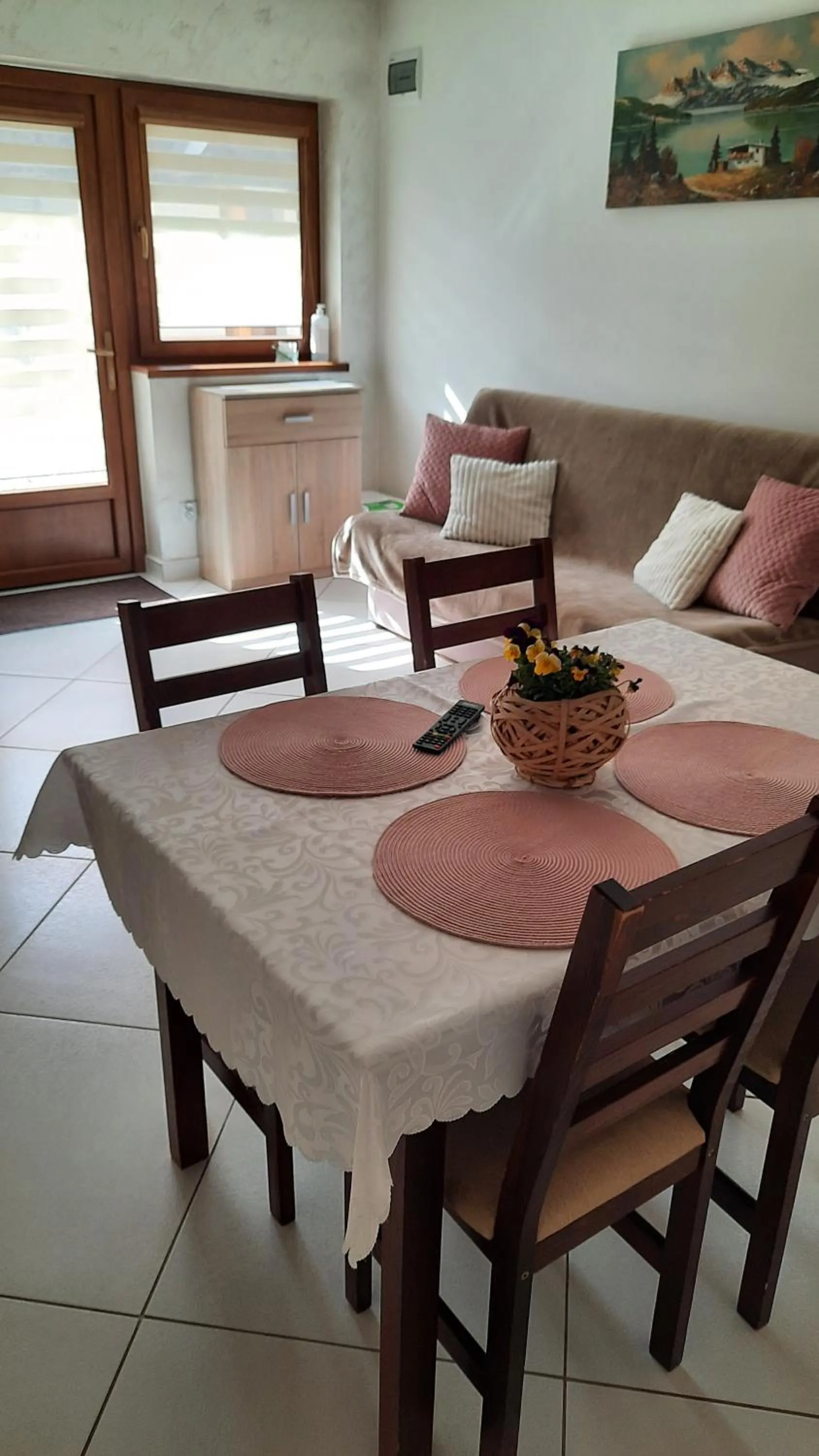 Seating area in Apartamenty U Samków
