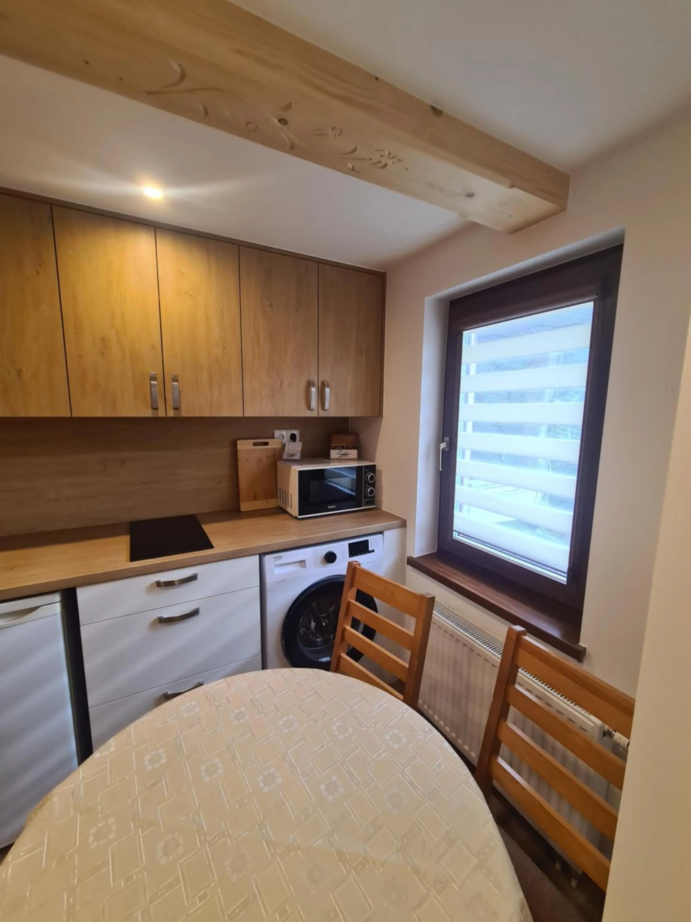 Kitchen or kitchenette in Apartamenty U Samków