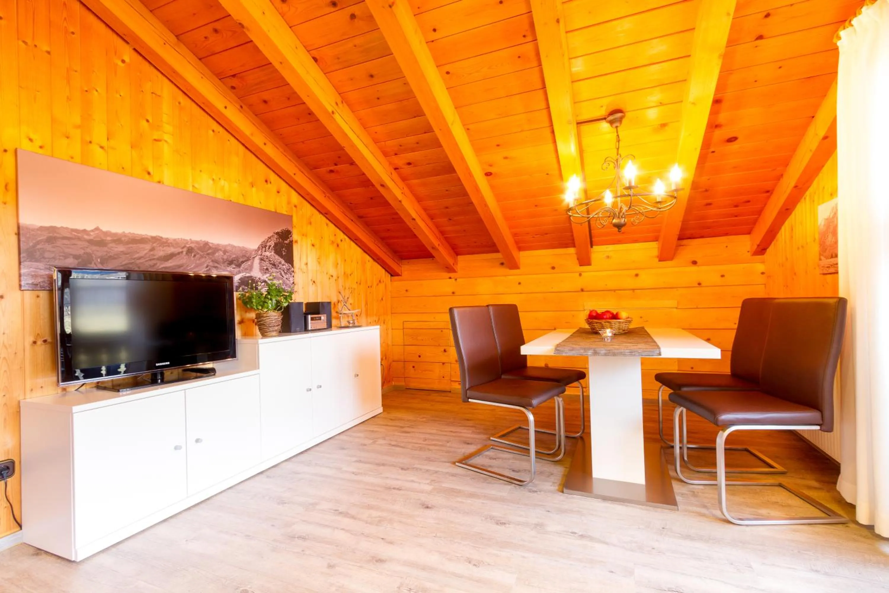 Living room in Ferienwohnungen Alpentraum - Landhaus am Bächle