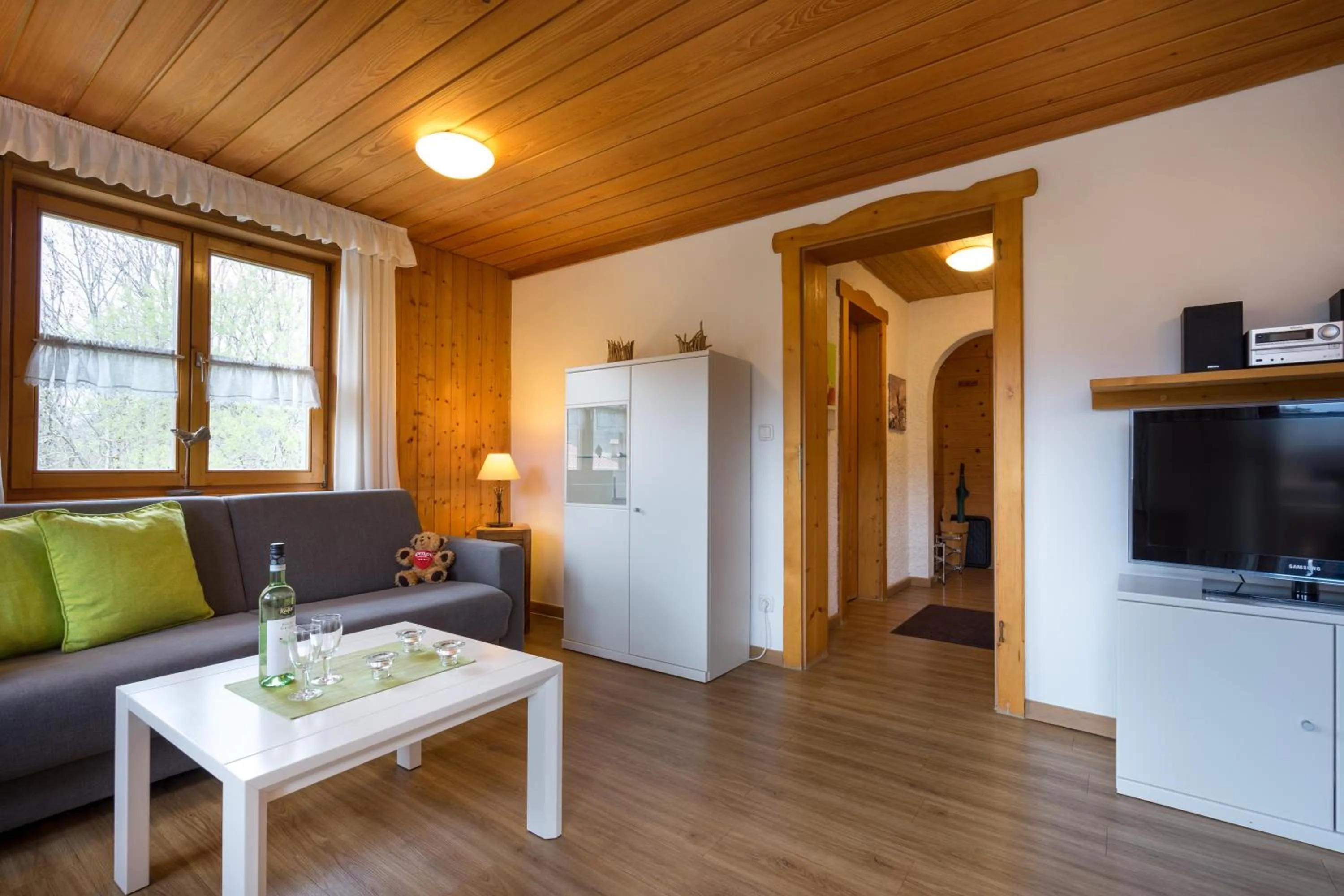 Living room in Ferienwohnungen Alpentraum - Landhaus am Bächle