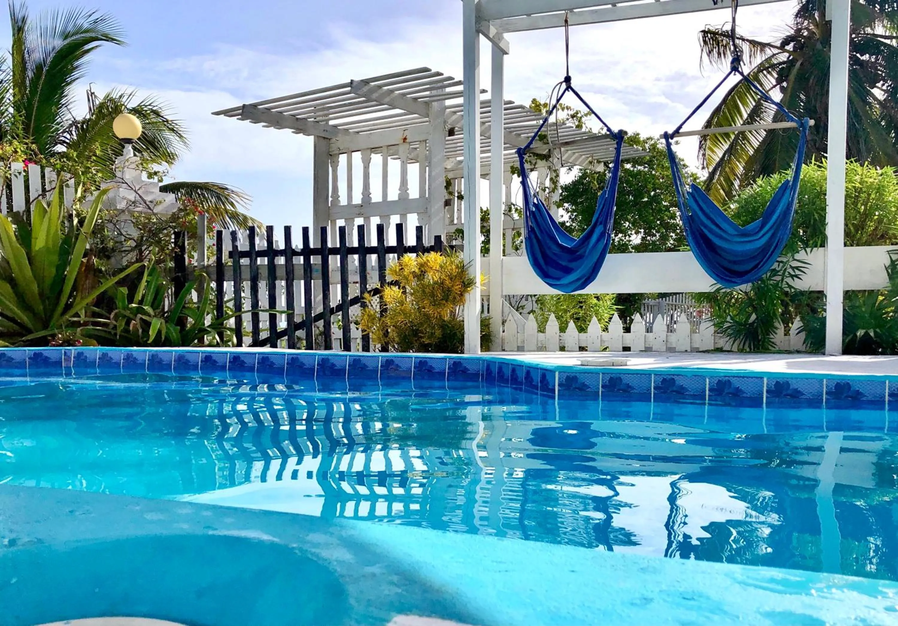 Pool view in The Novelo