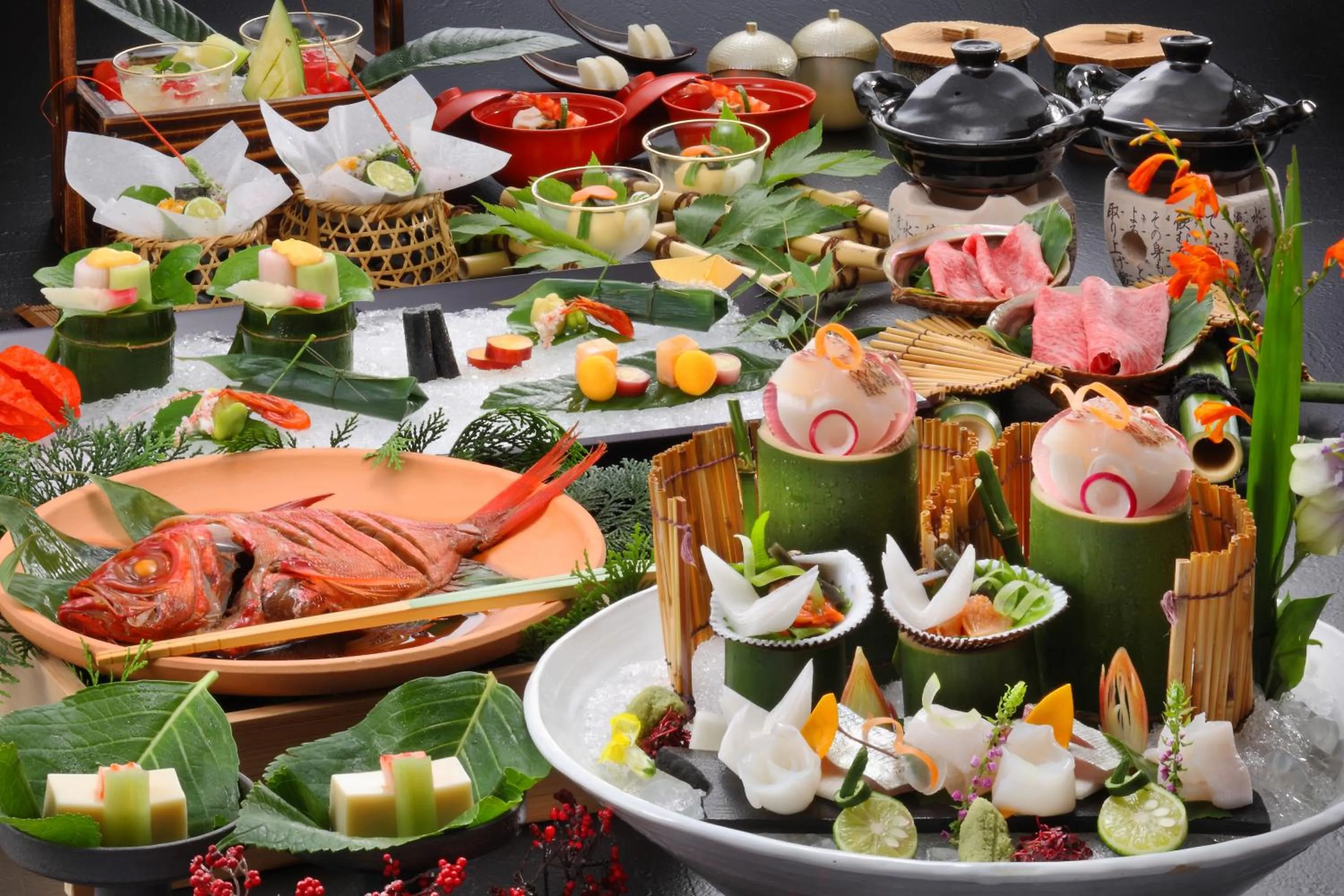 Dinner in 旅館かわな -Ryokan Kawana-