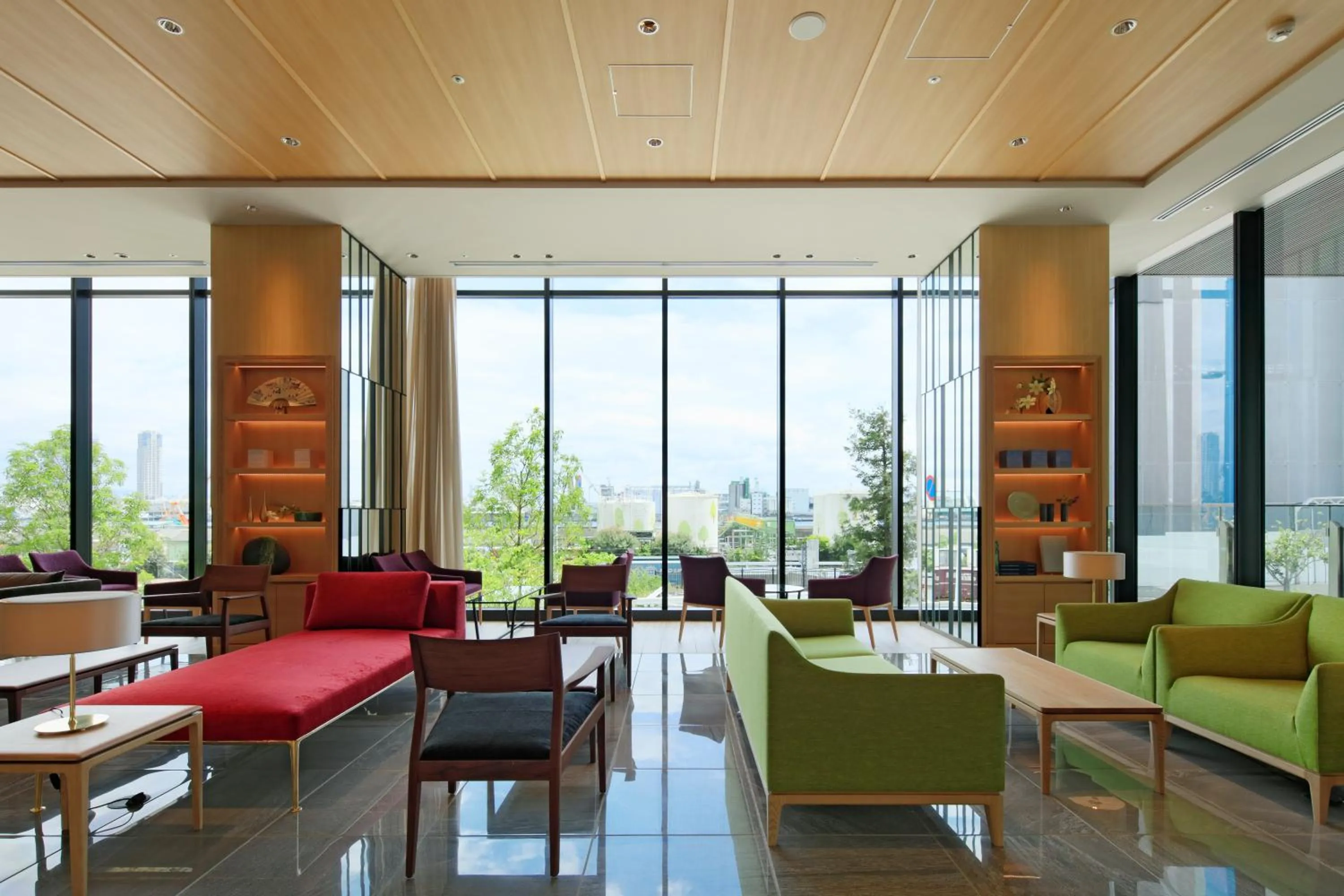 Lobby or reception in THE SINGULARI HOTEL & SKYSPA at UNIVERSAL STUDIOS JAPAN