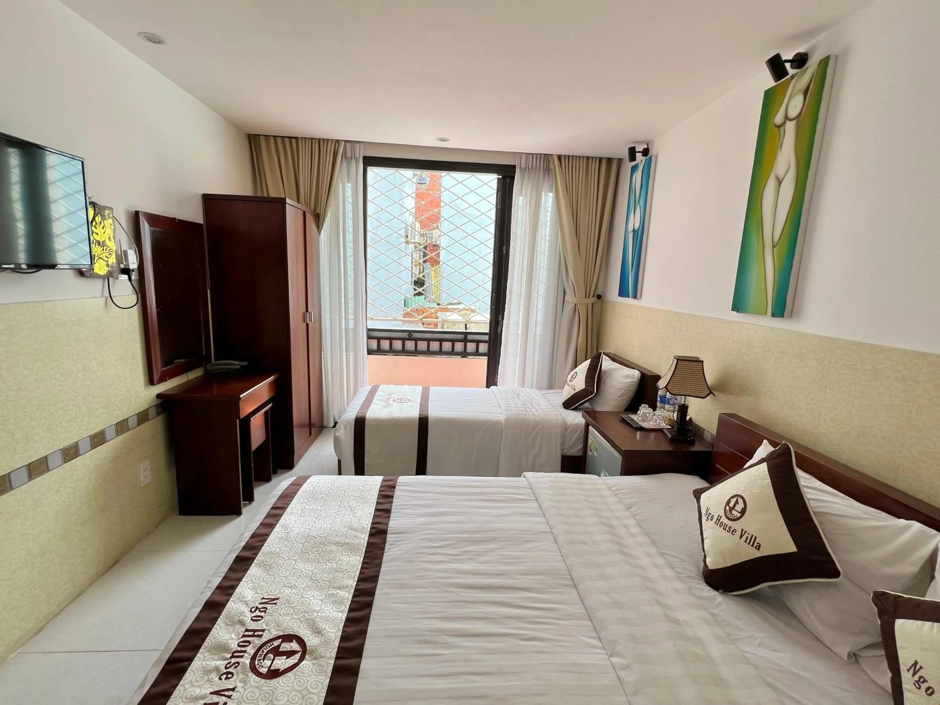 Photo of the whole room, Bed in Ngo House Villa