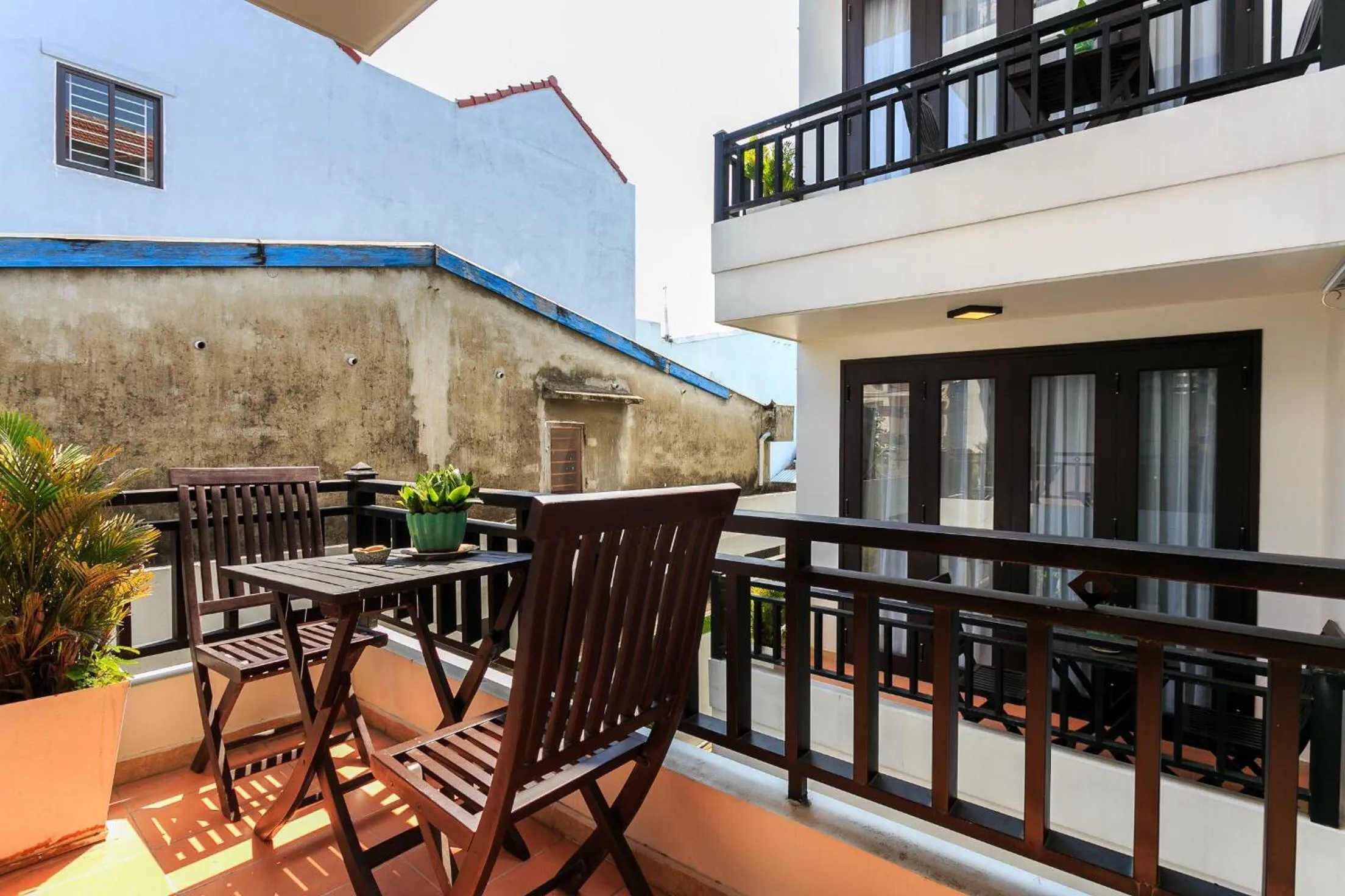 Patio in Ngo House Villa