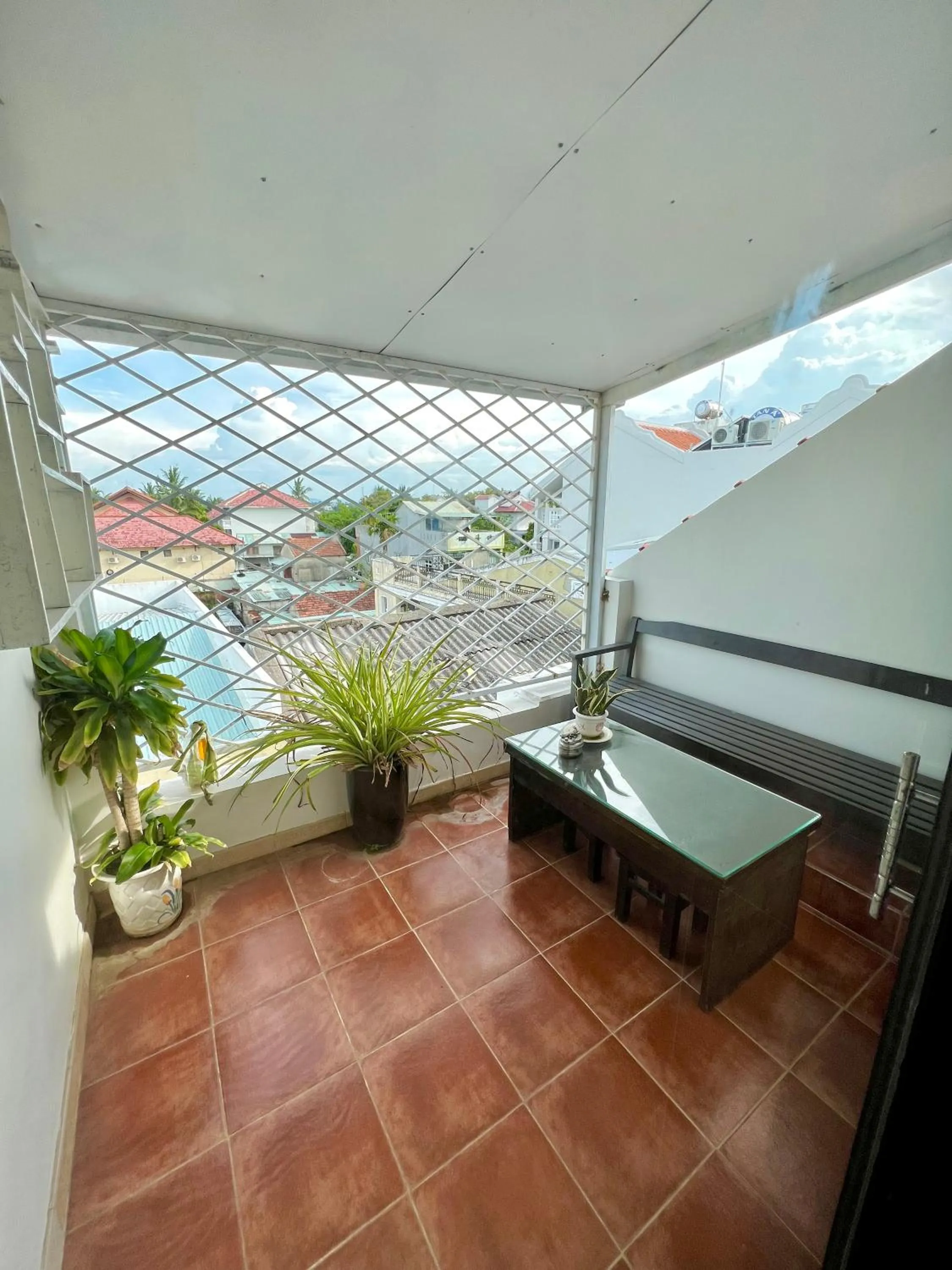 Balcony/Terrace in Ngo House Villa