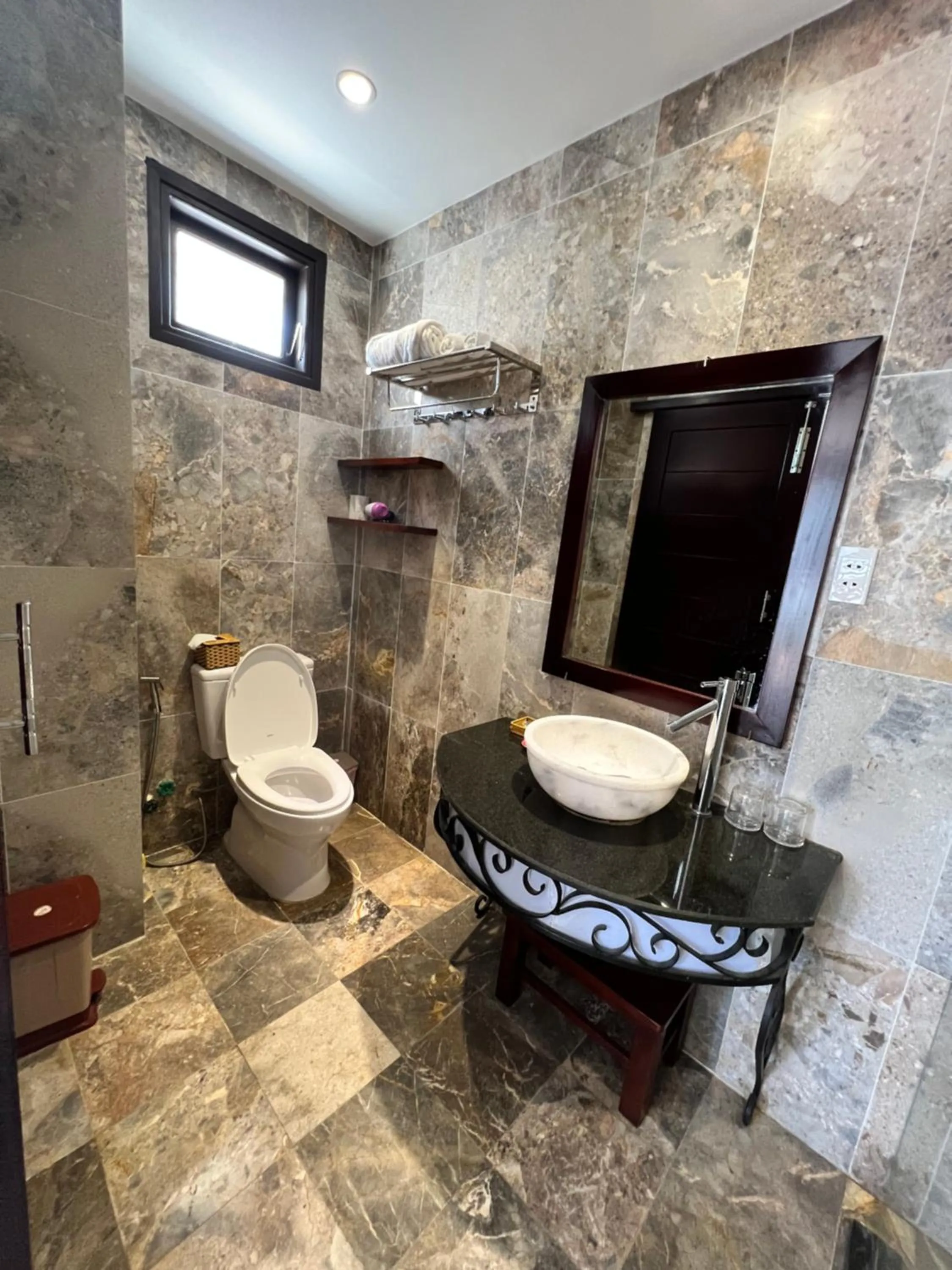 Bathroom in Ngo House Villa