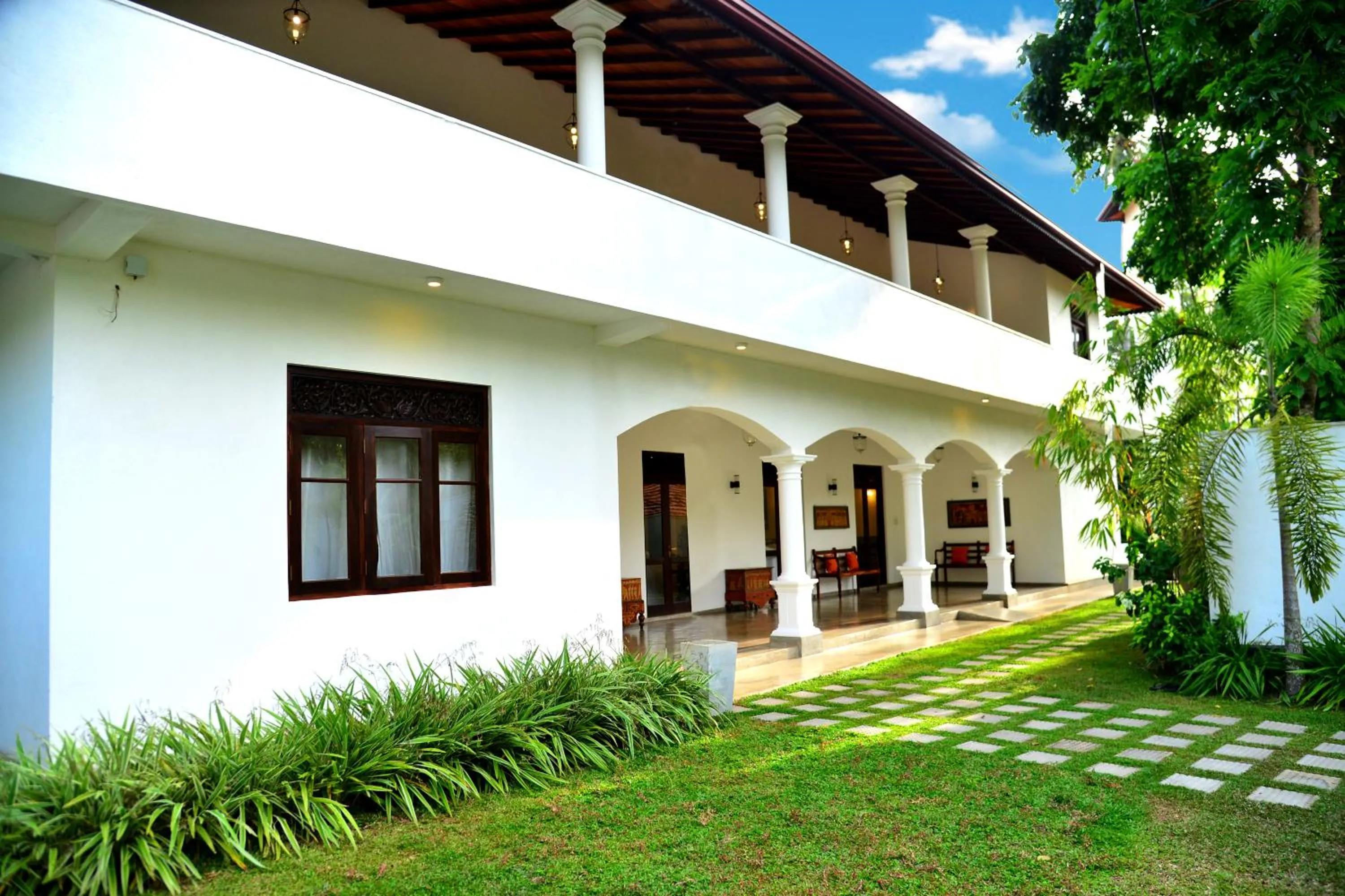 Facade/entrance in Boutique Villa Shanthi