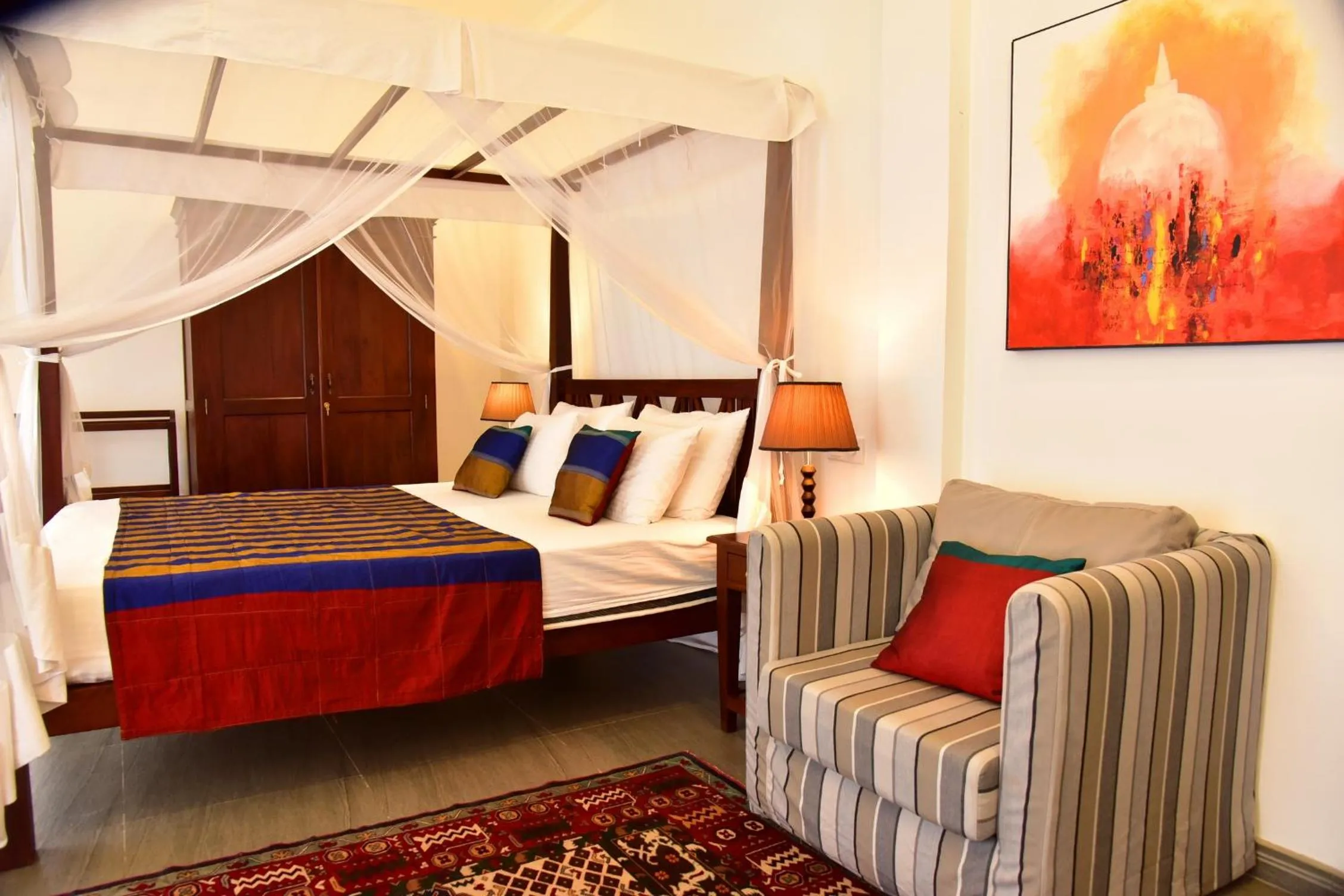 Photo of the whole room, Bed in Boutique Villa Shanthi