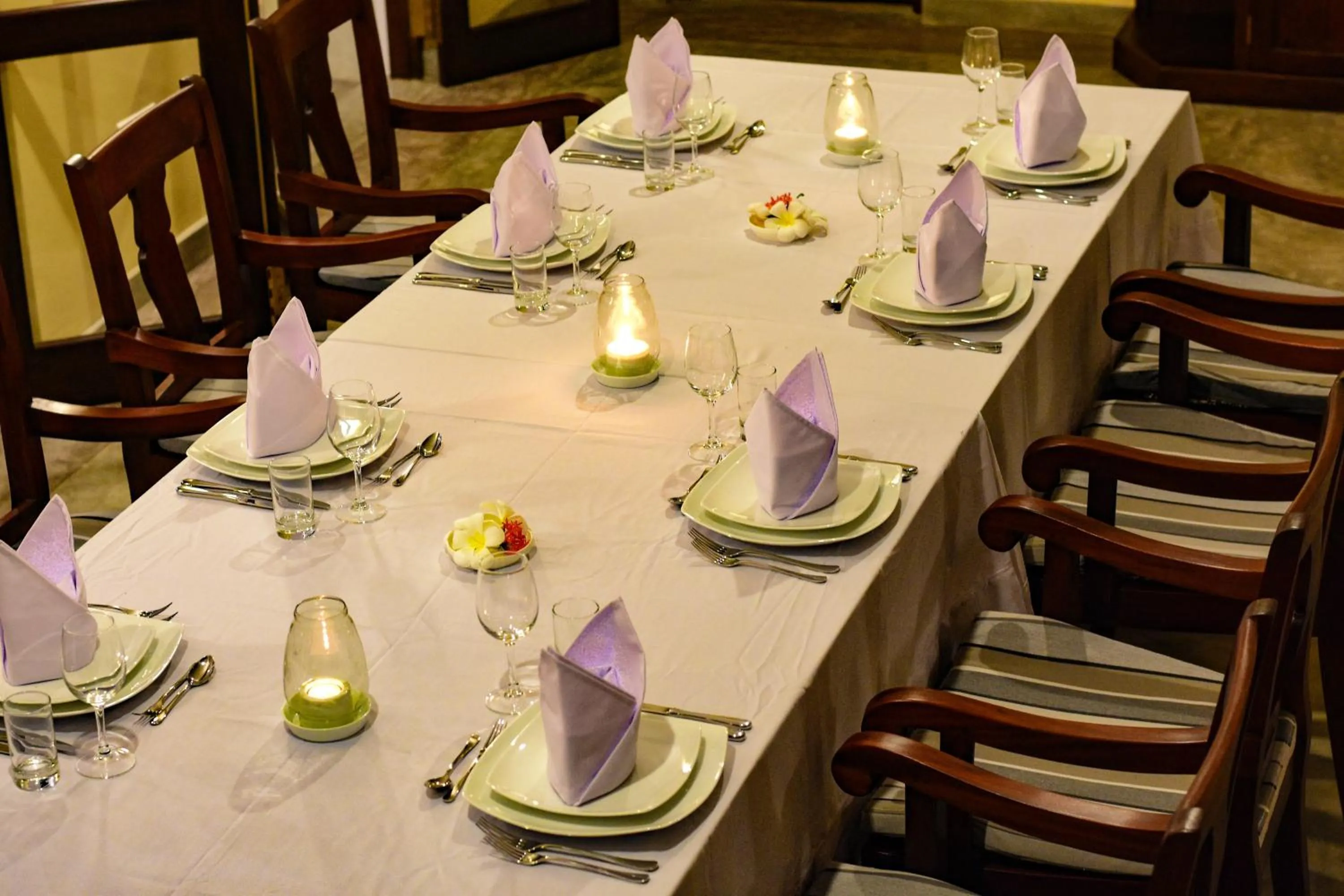 Restaurant/places to eat in Boutique Villa Shanthi