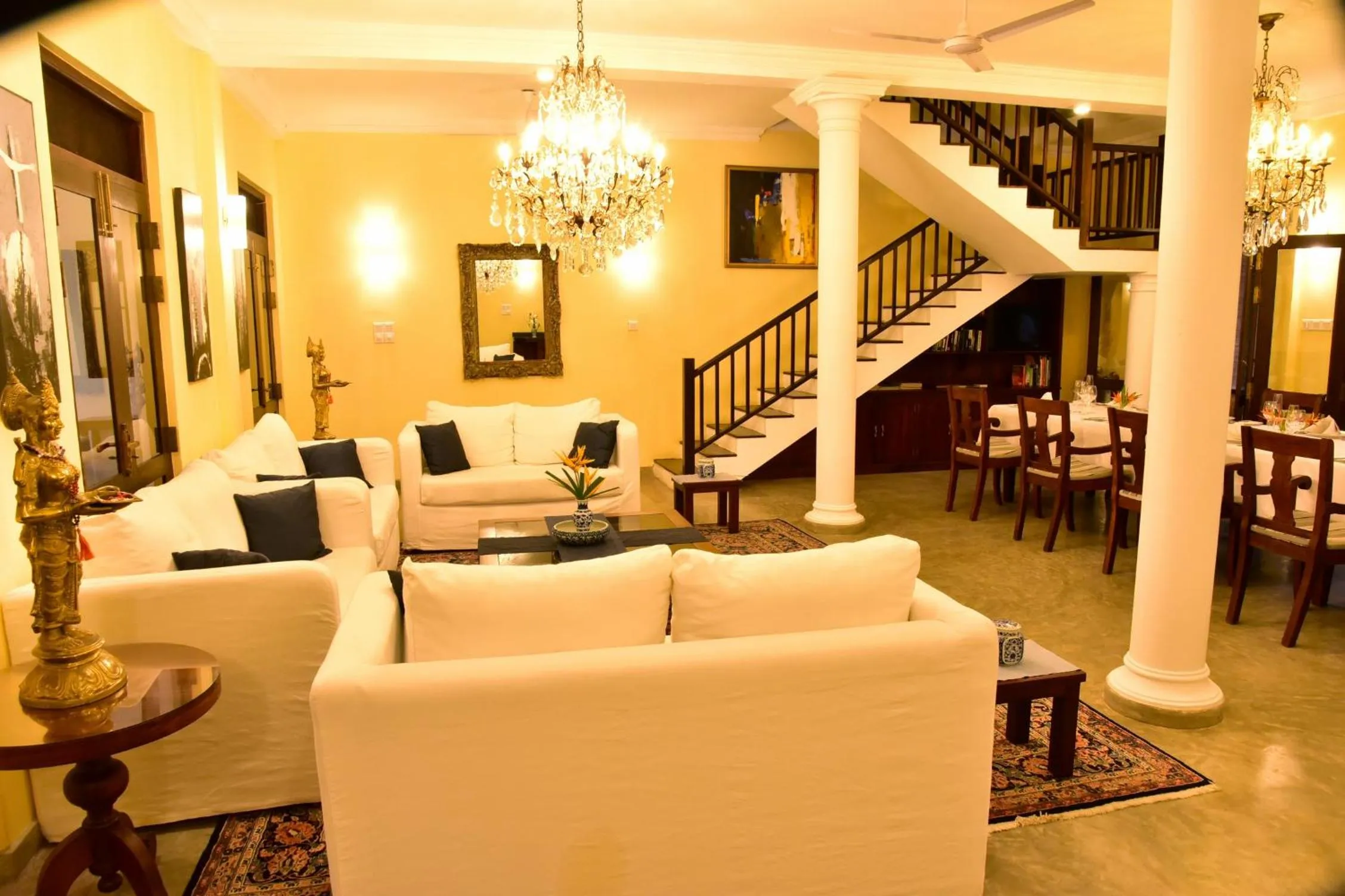 Living room in Boutique Villa Shanthi