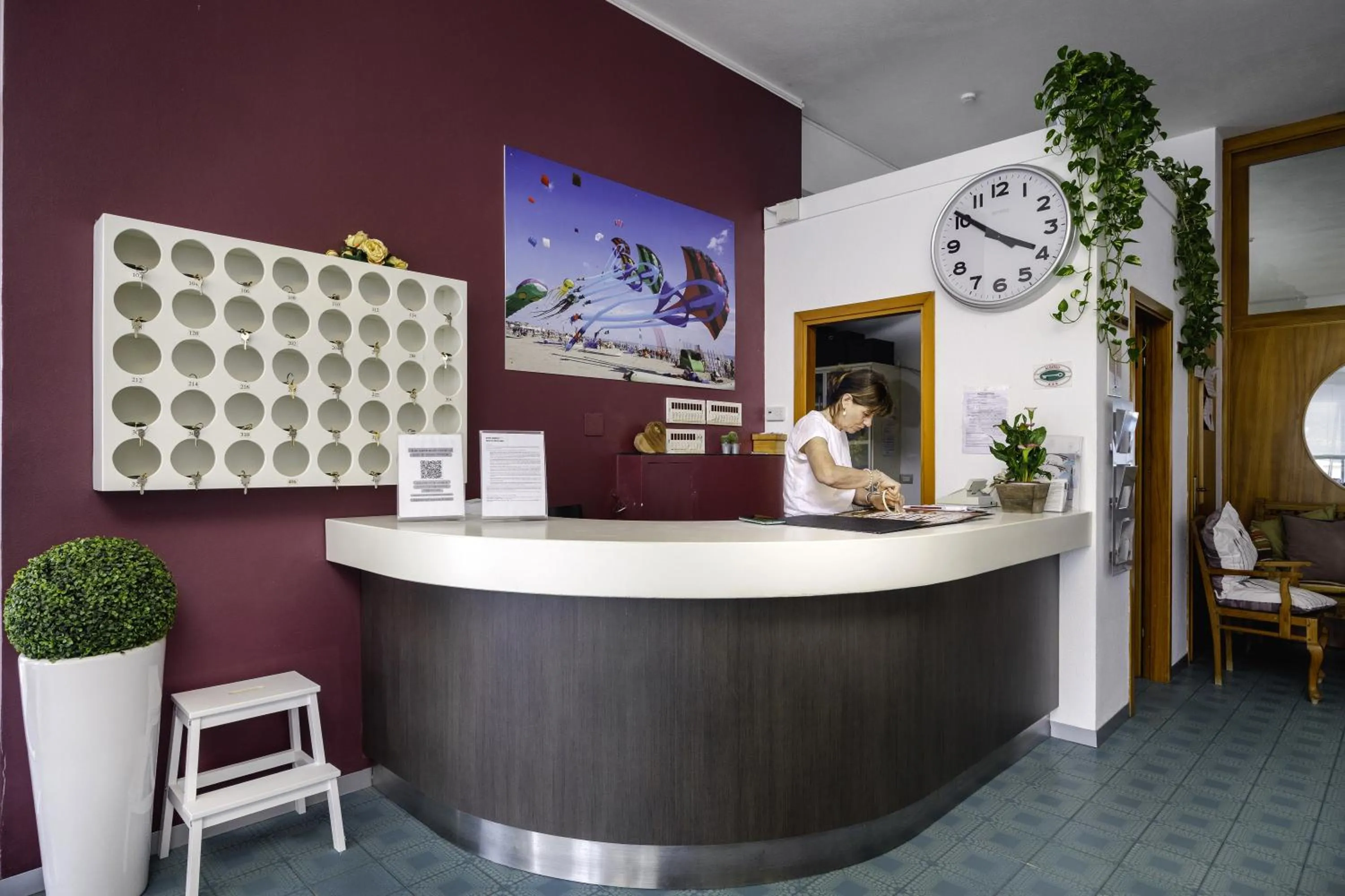 Lobby or reception in Hotel Marco