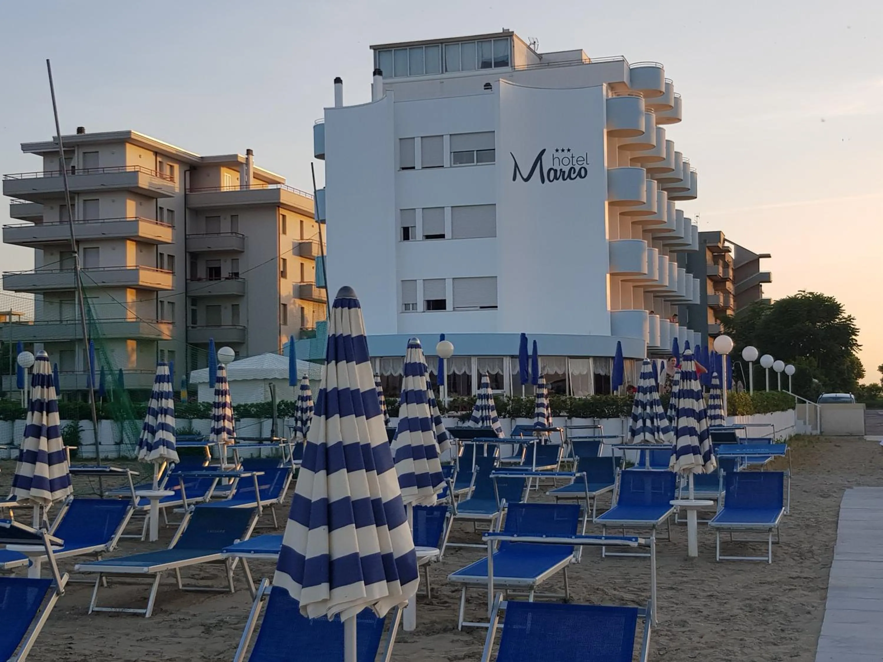 Beach in Hotel Marco