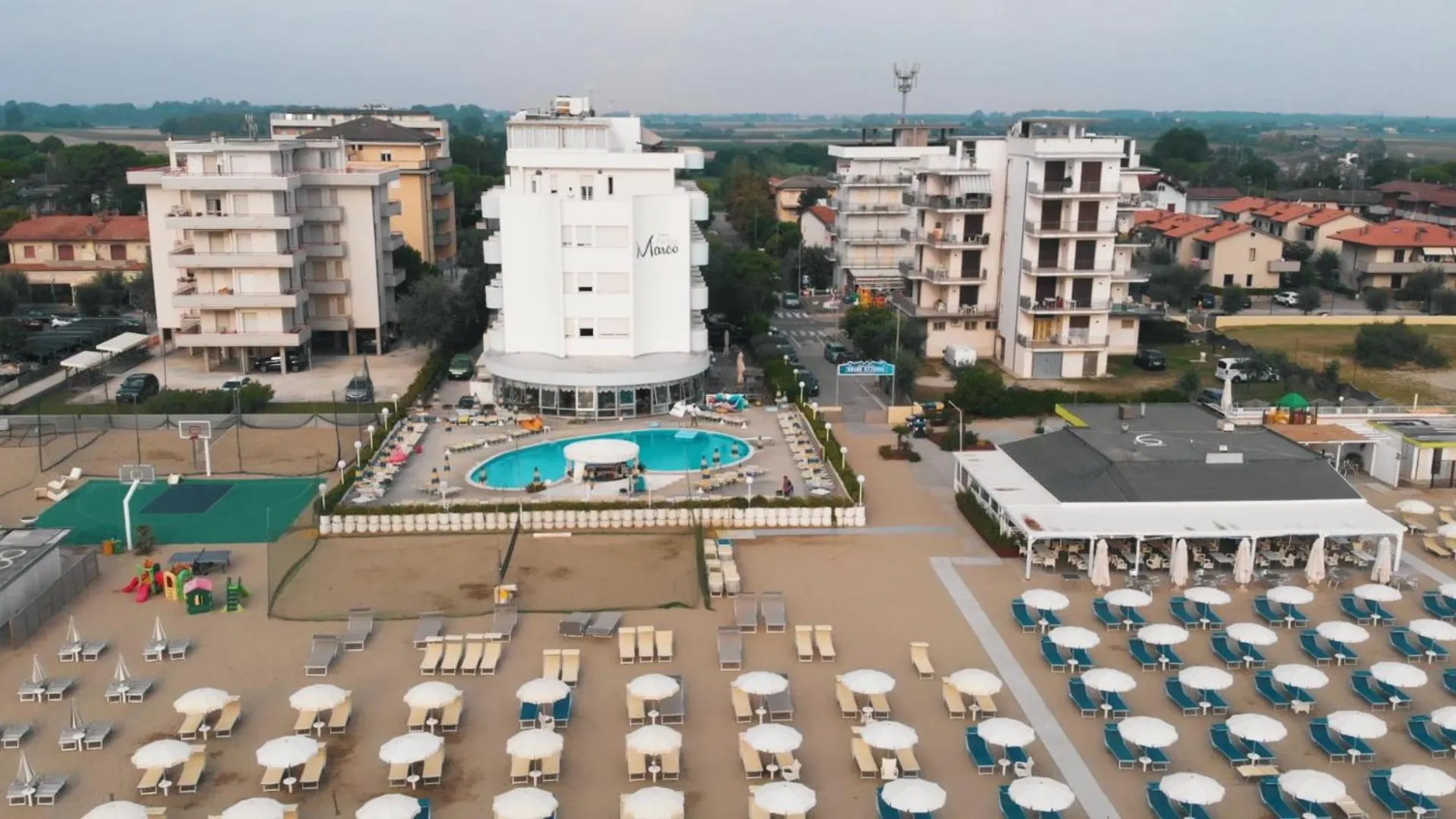 Beach in Hotel Marco