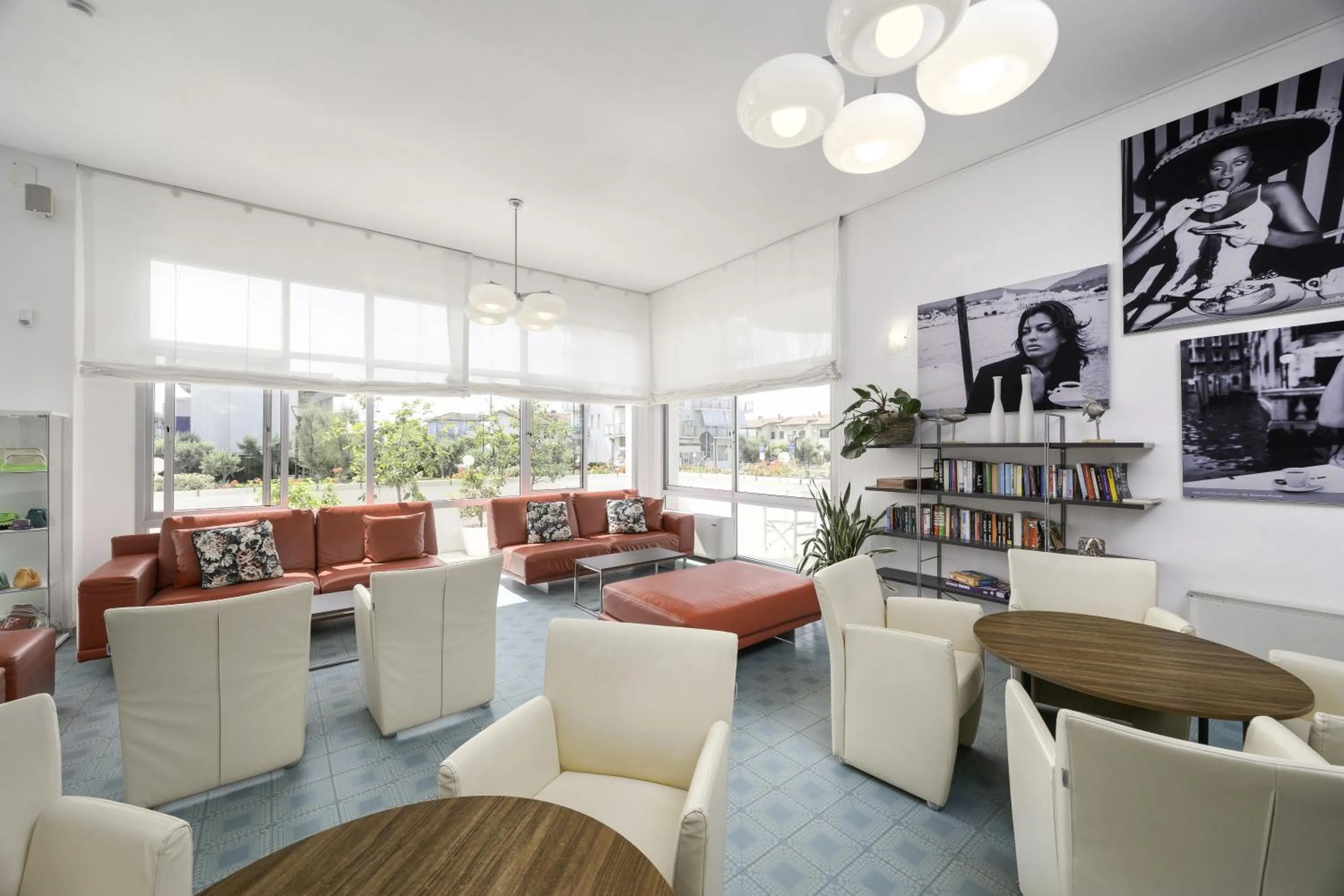 Lobby or reception in Hotel Marco