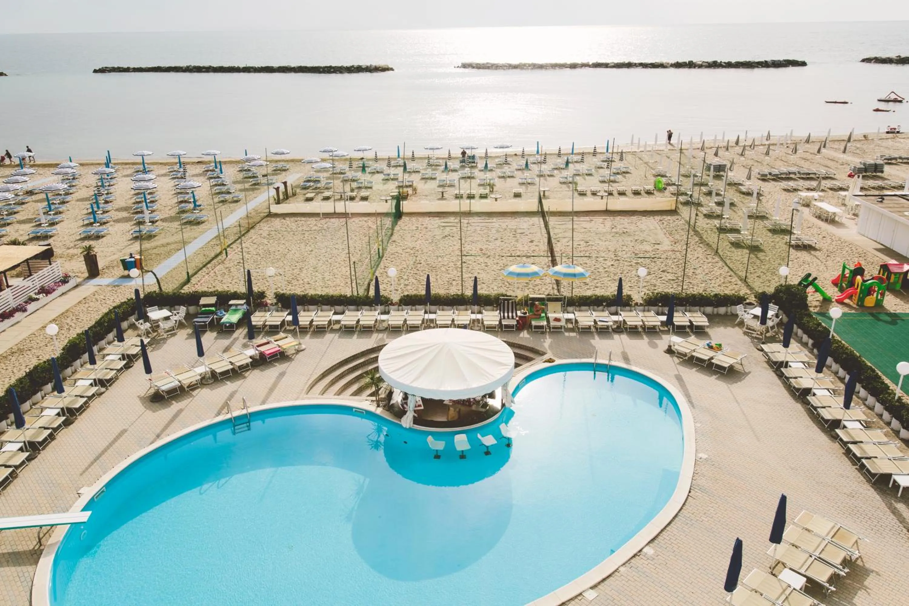 Beach in Hotel Marco