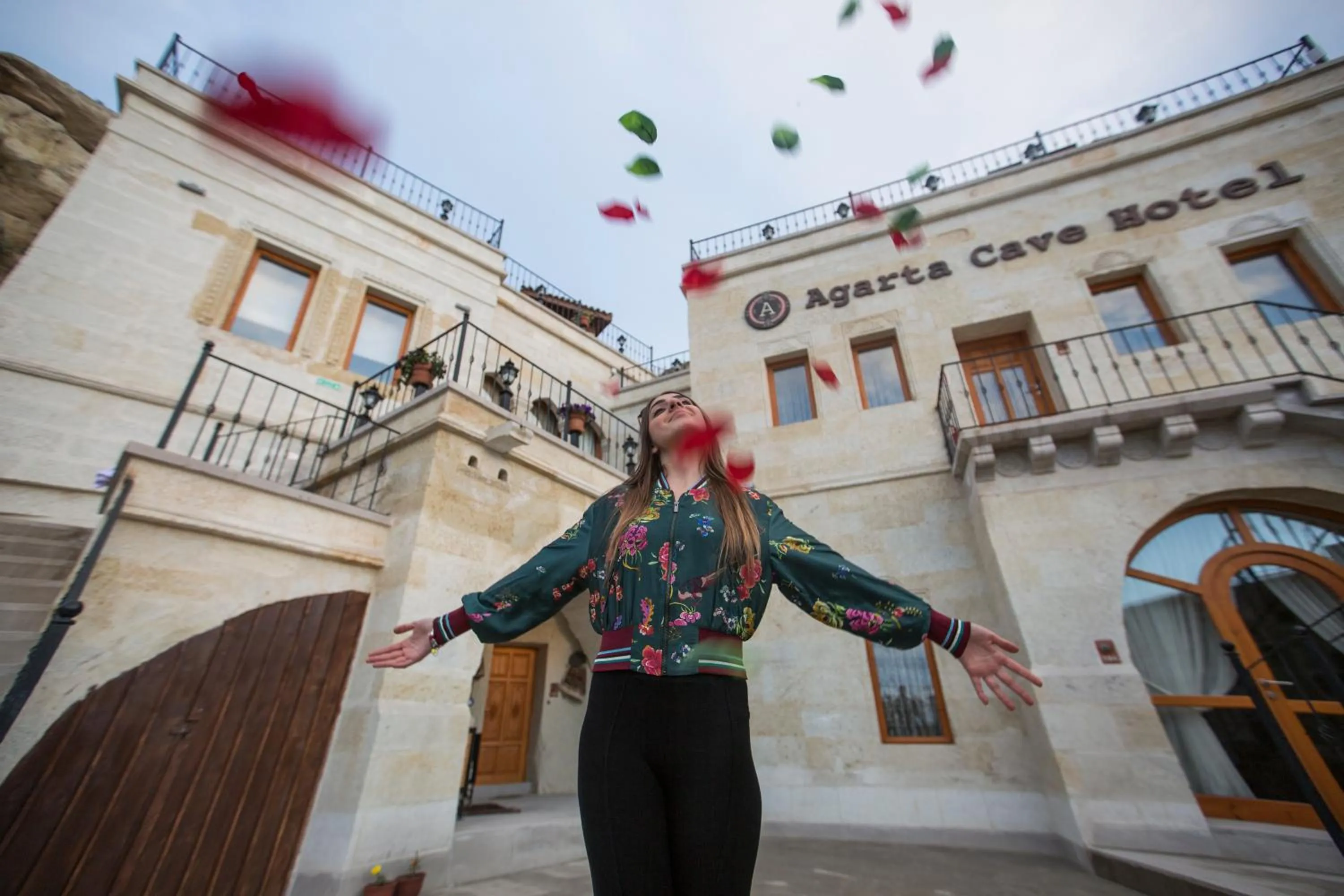 Balcony/Terrace in Agarta Cave Hotel