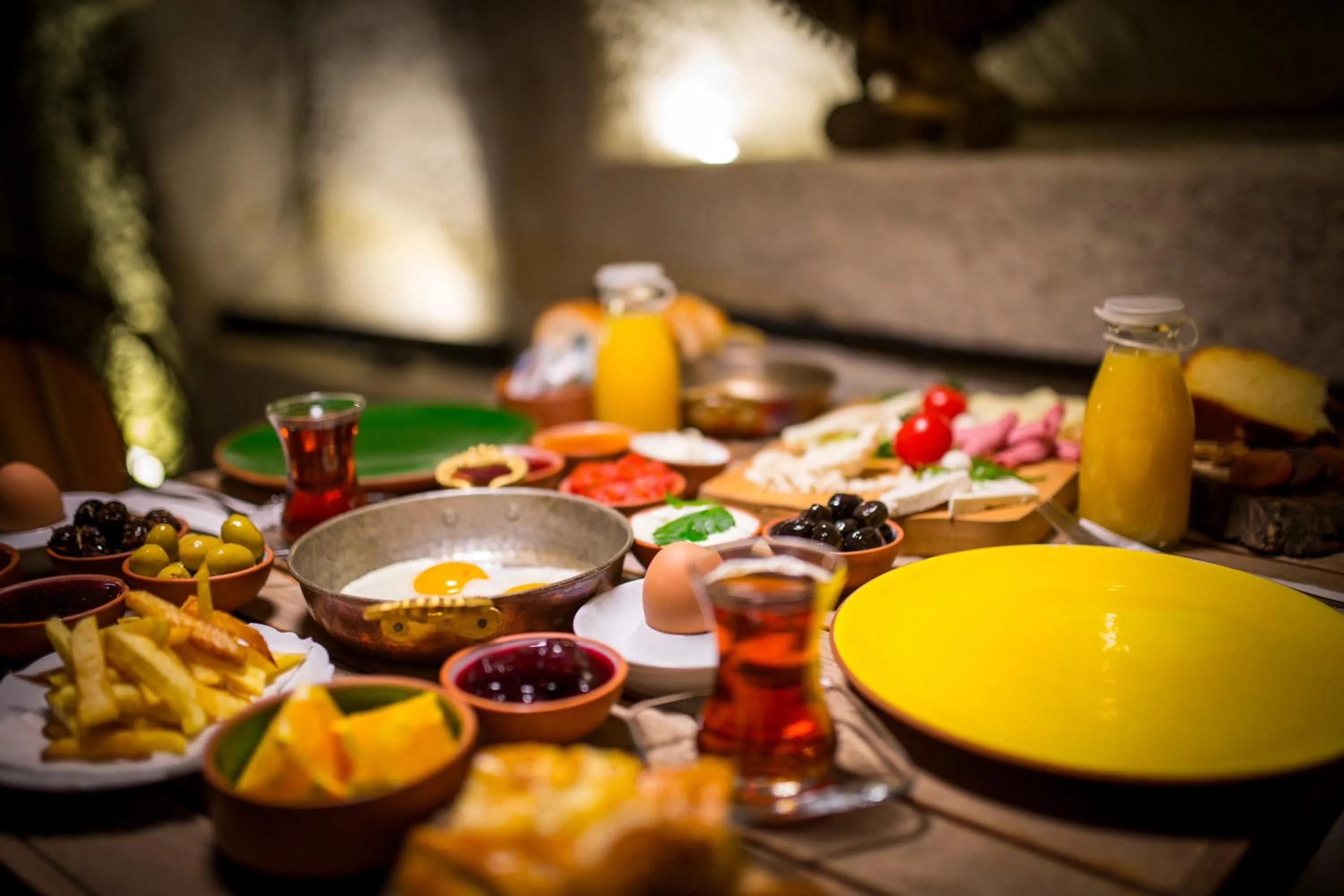 Breakfast in Agarta Cave Hotel