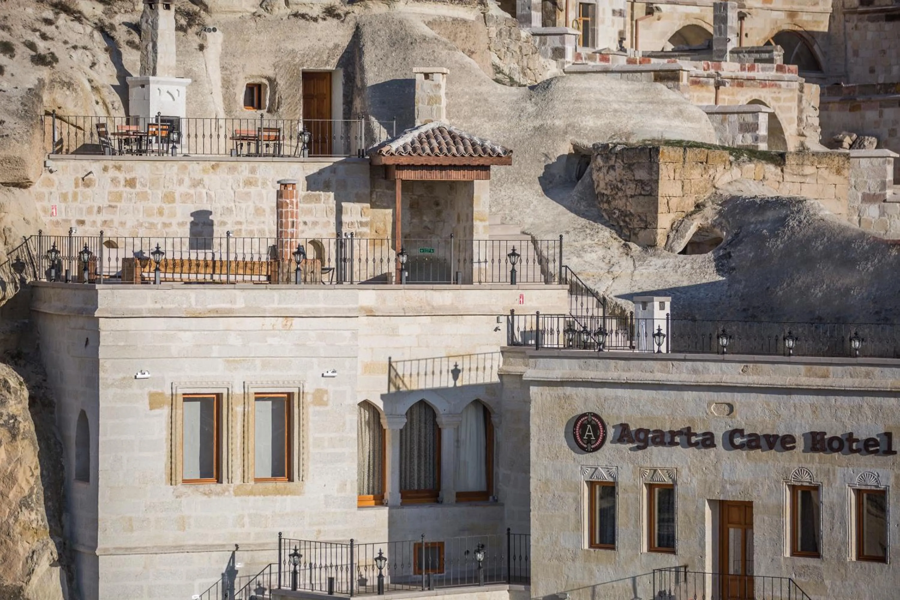 Property building in Agarta Cave Hotel