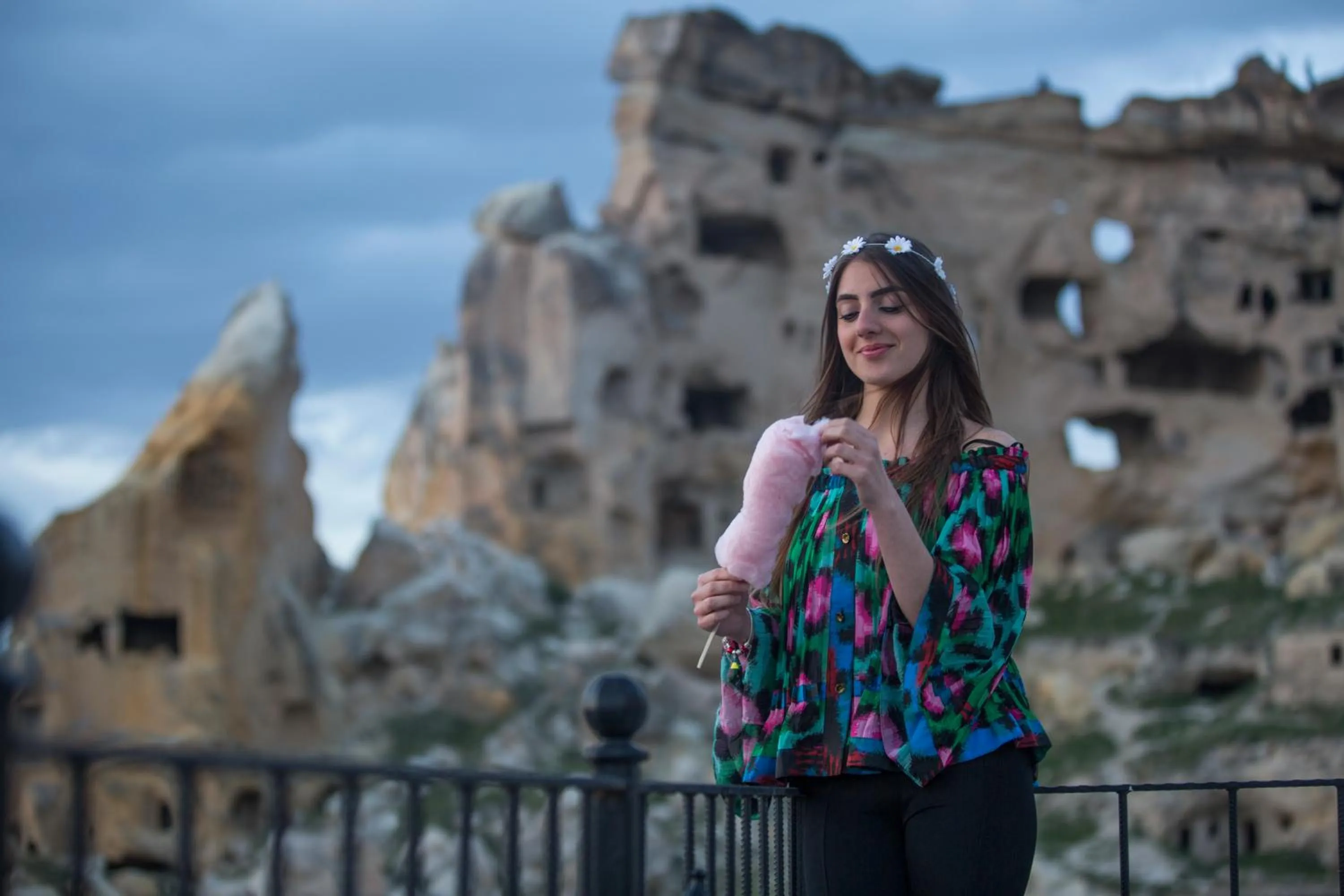 People in Agarta Cave Hotel