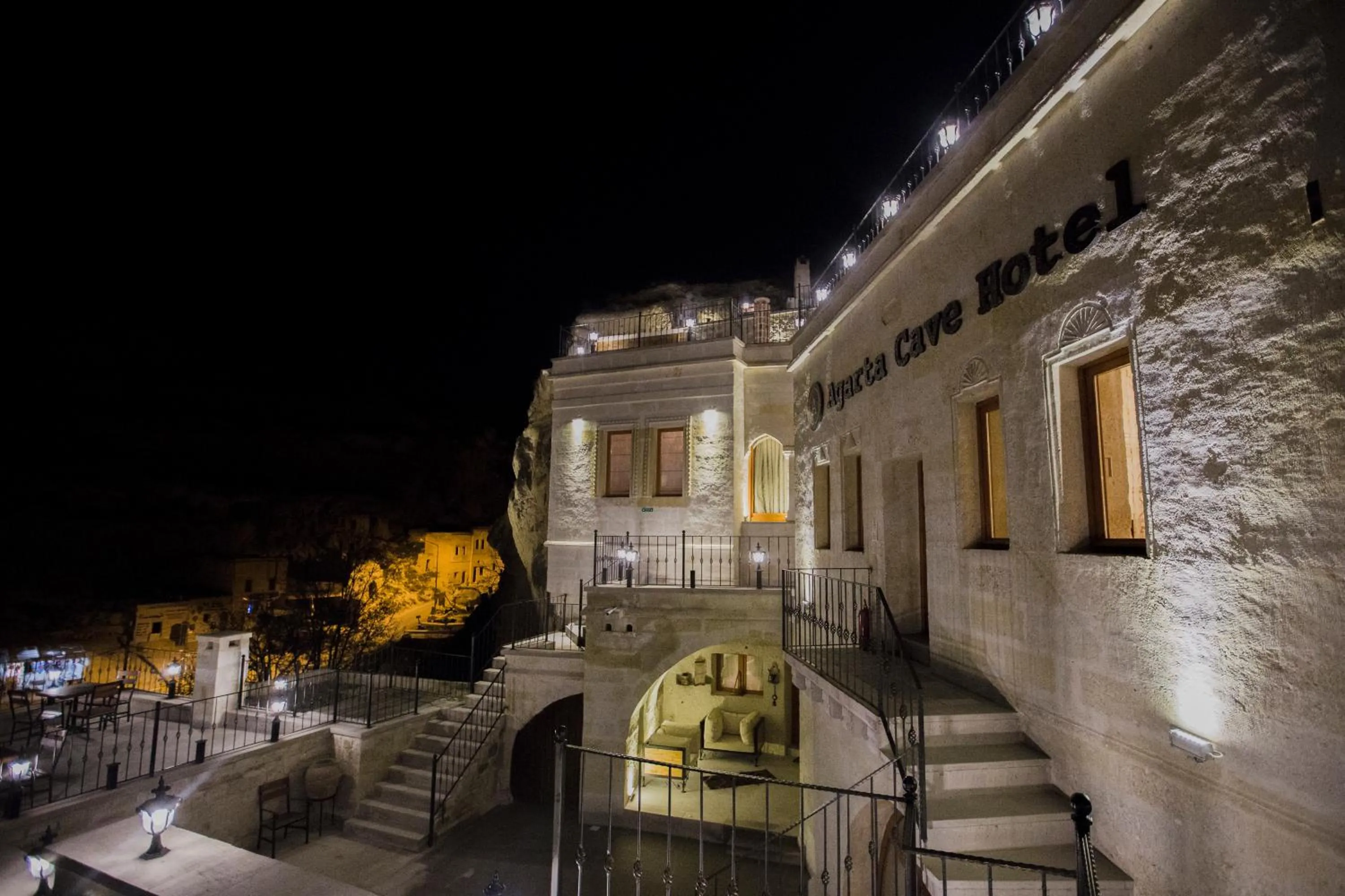 Property building in Agarta Cave Hotel