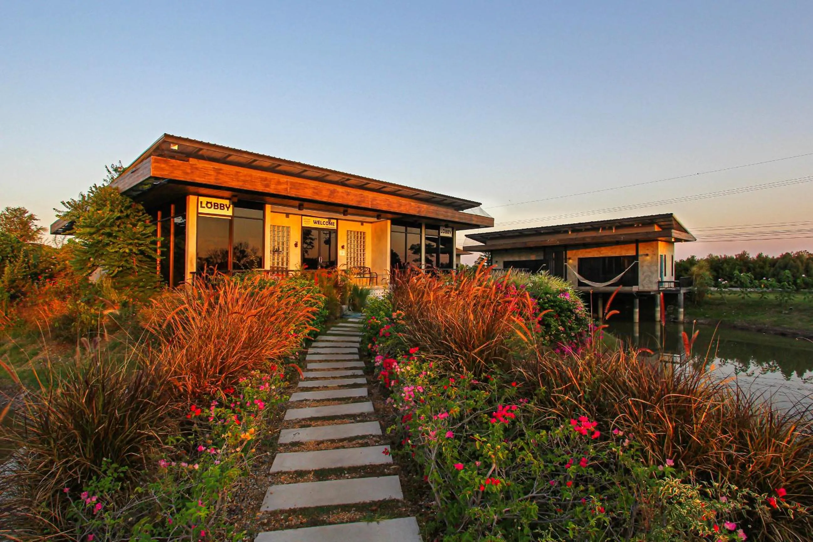 Garden in White Knot Khao Yai