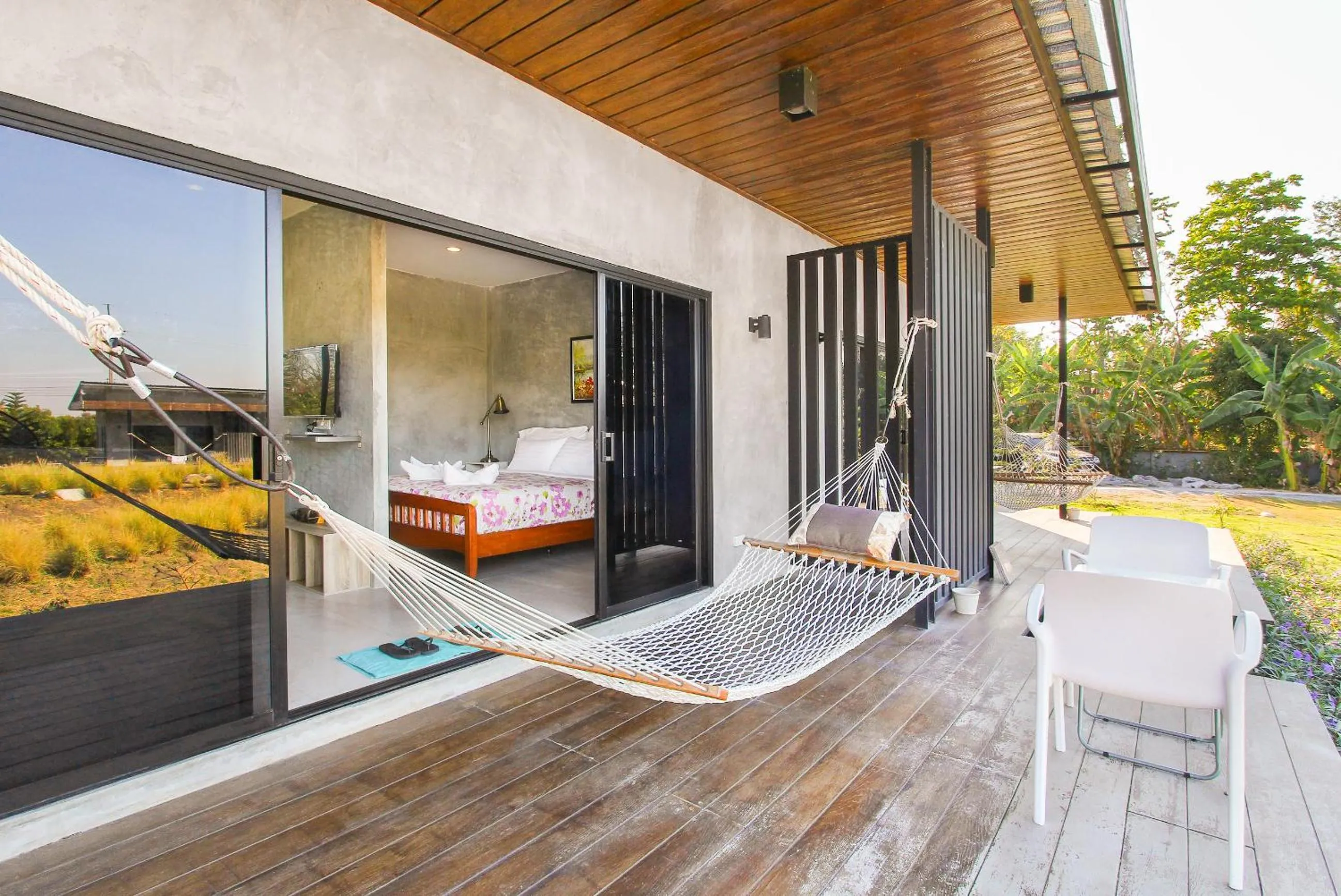 Patio in White Knot Khao Yai