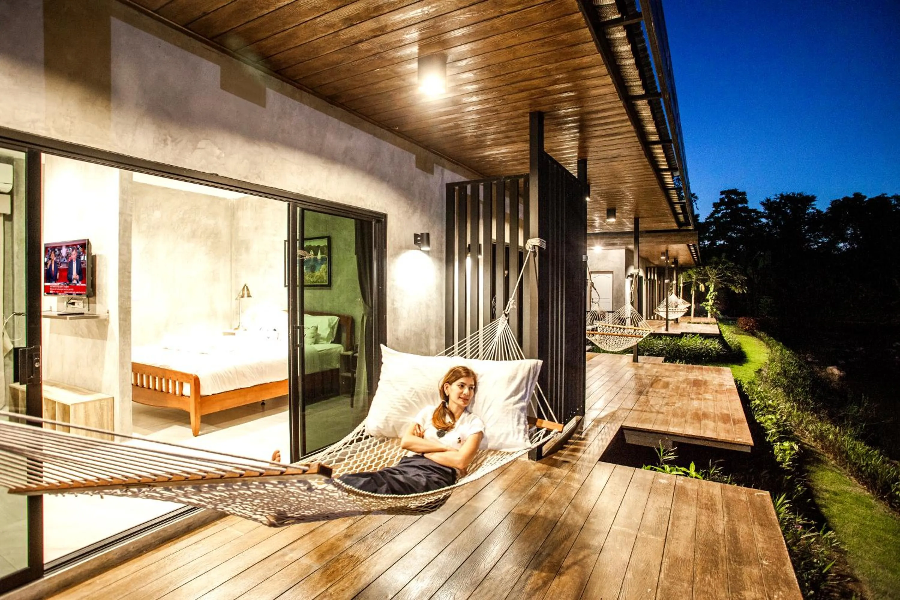 Balcony/Terrace in White Knot Khao Yai