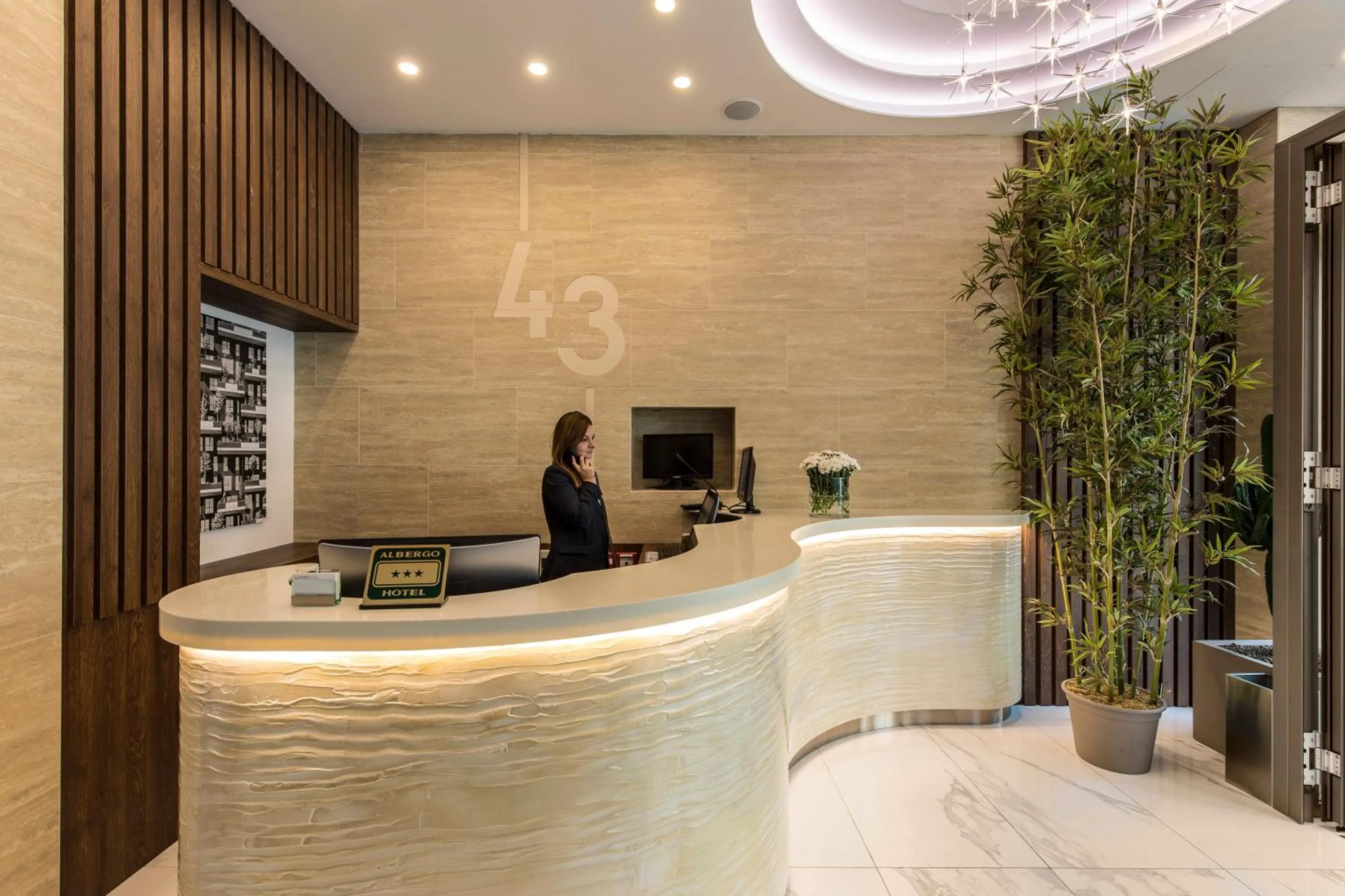 Staff in 43 Station Hotel