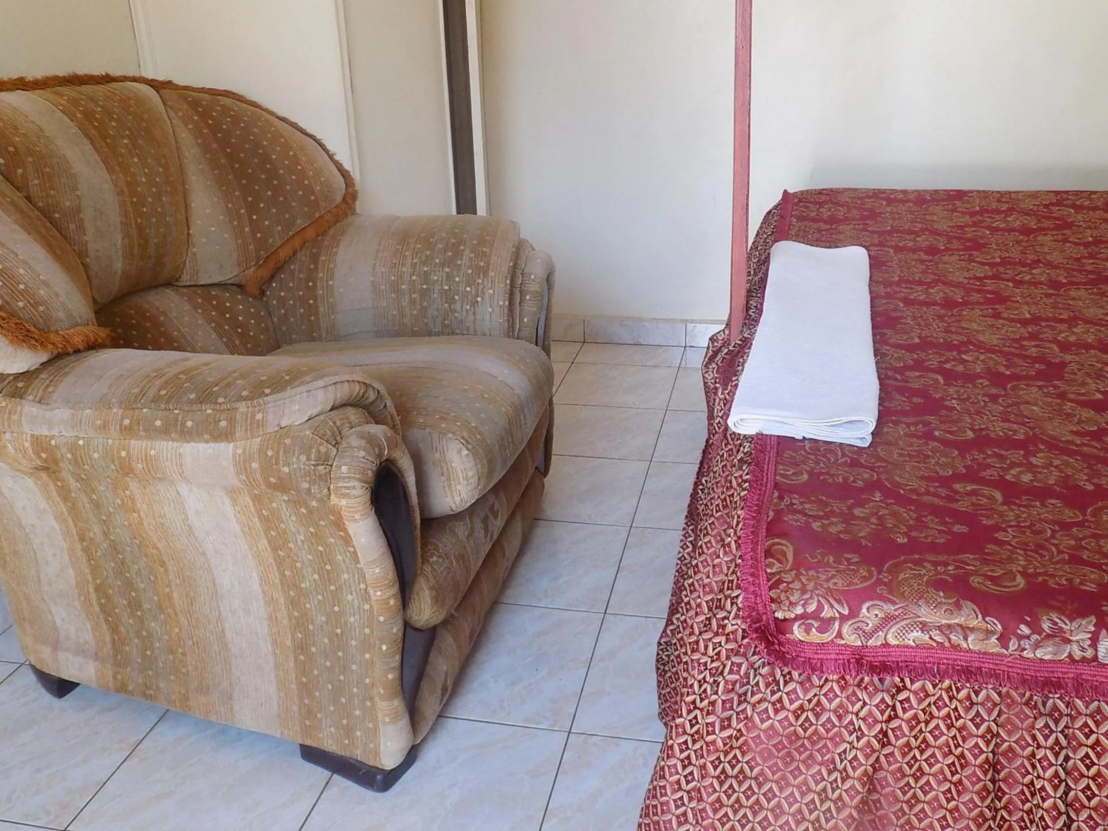 Decorative detail in Manhattan Guesthouse Kampala