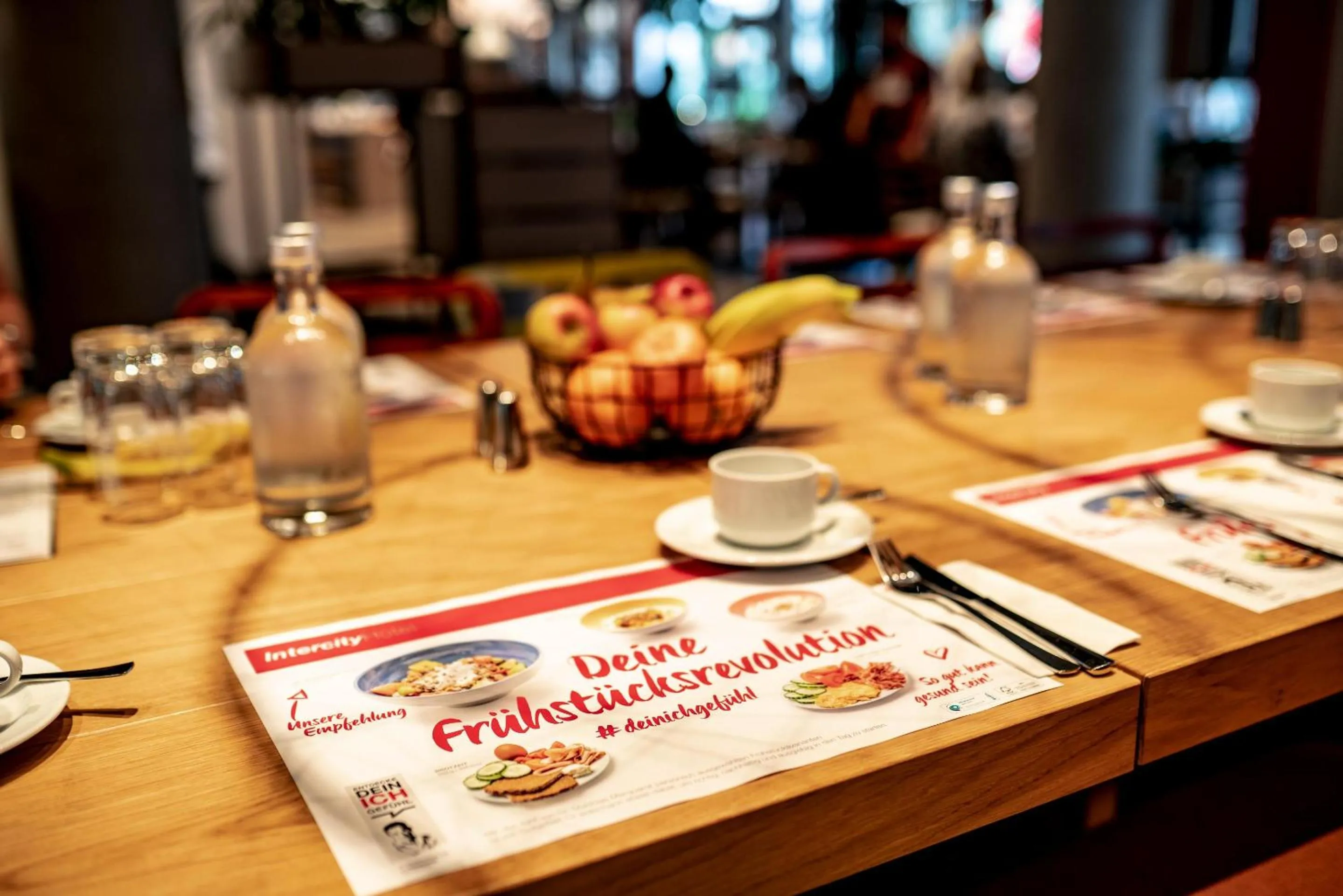 Buffet breakfast in IntercityHotel Hannover