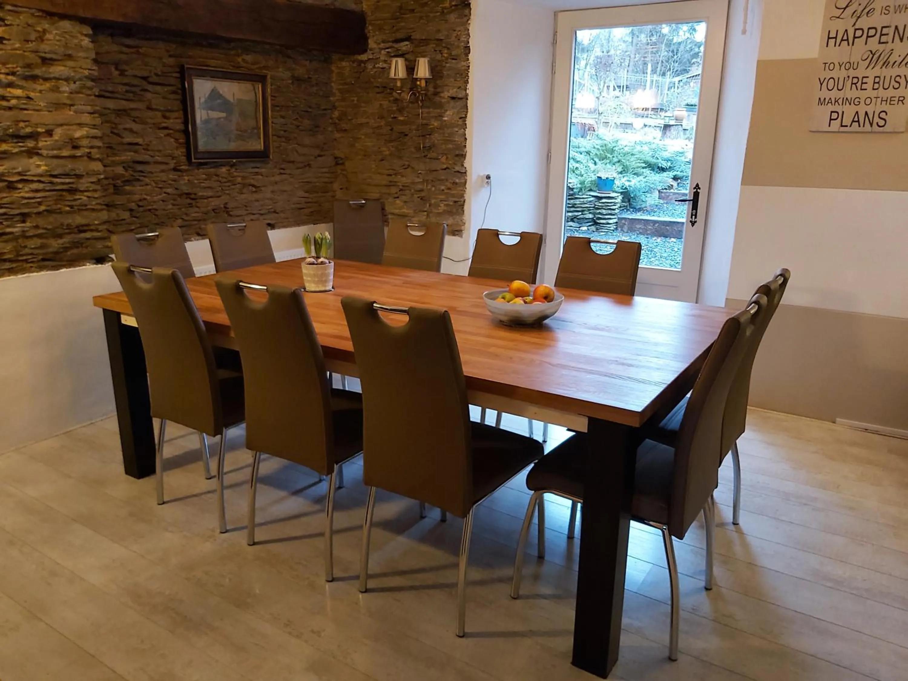Dining area in La Fermette Blanche