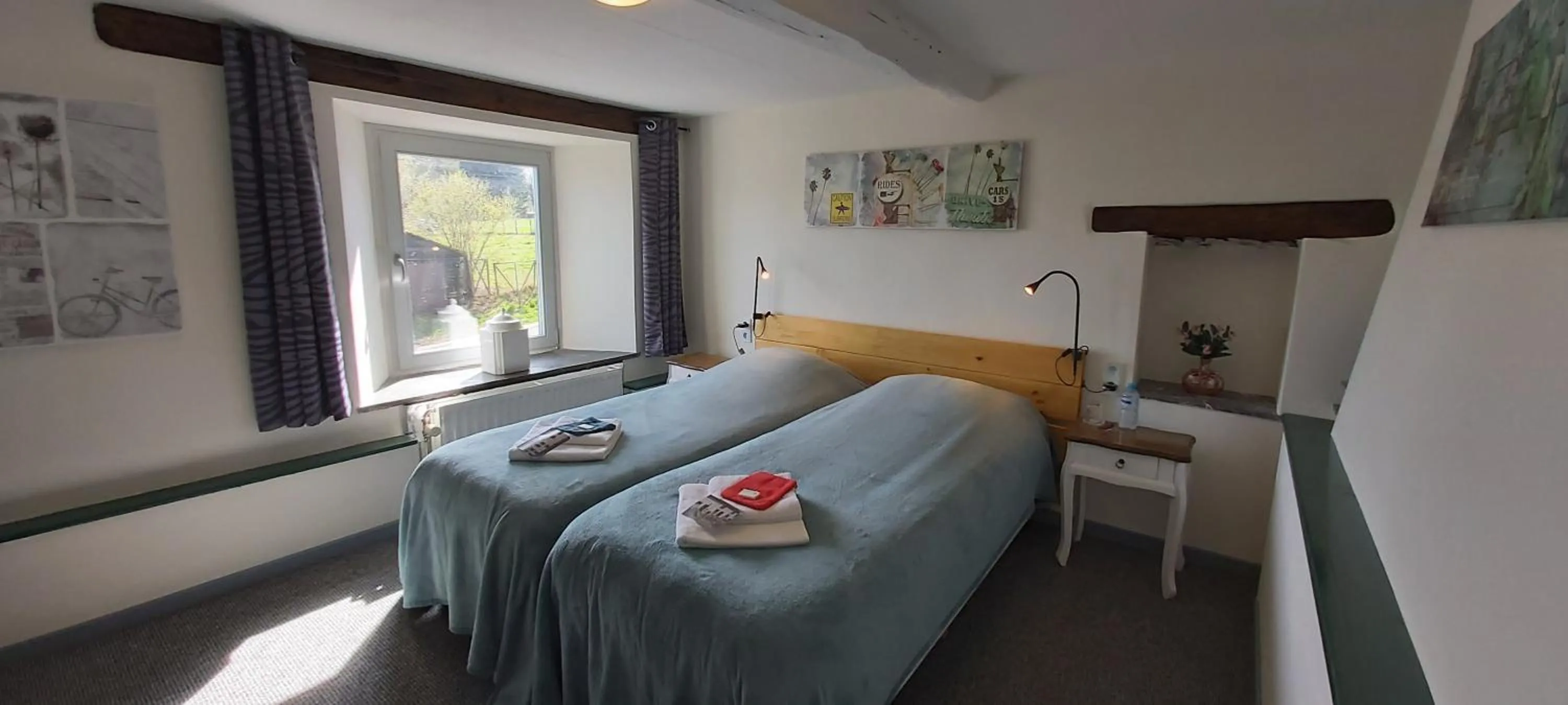 Bedroom in La Fermette Blanche
