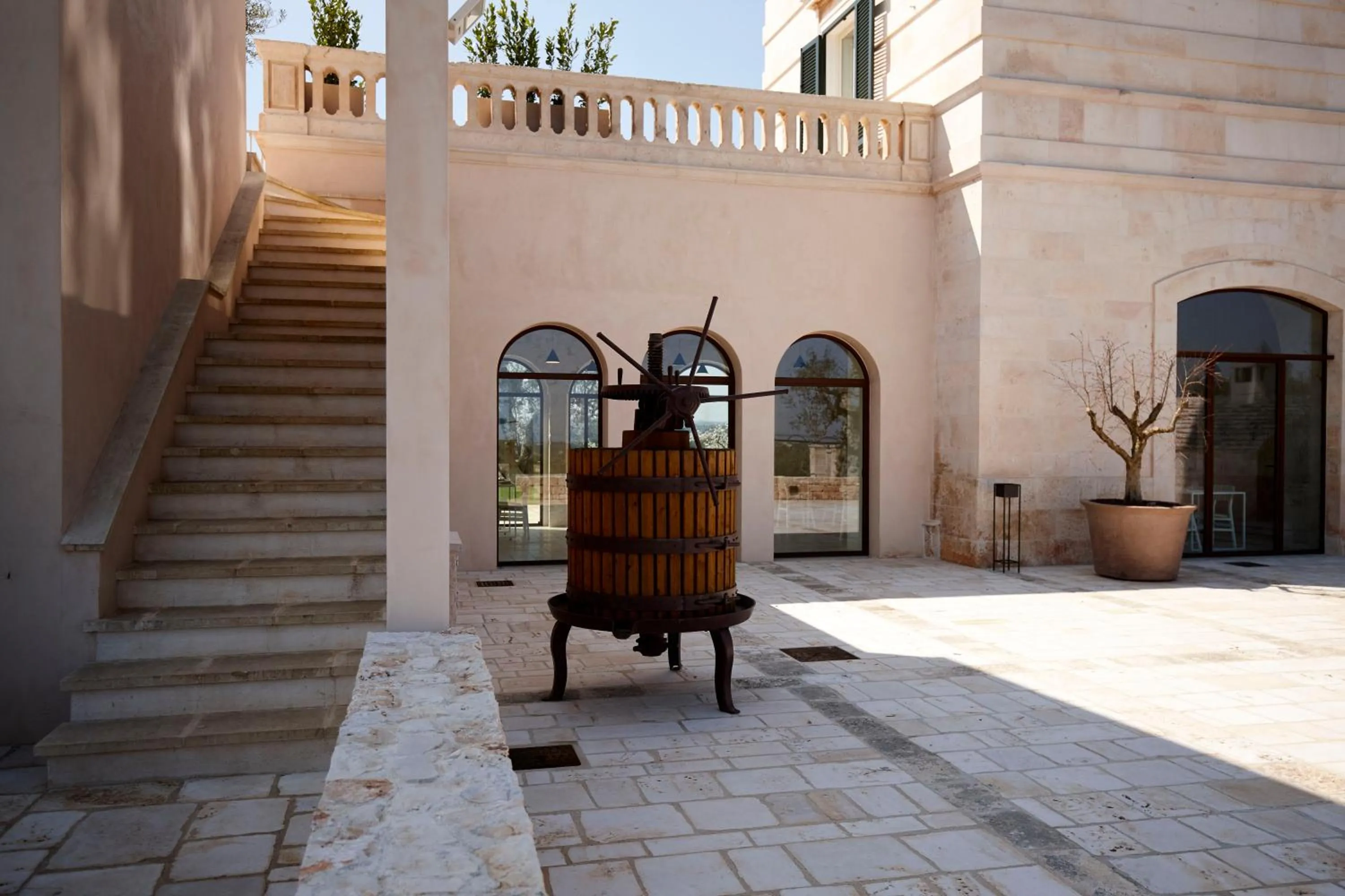 Patio in Villa Torre Bianca by Emily Hotels