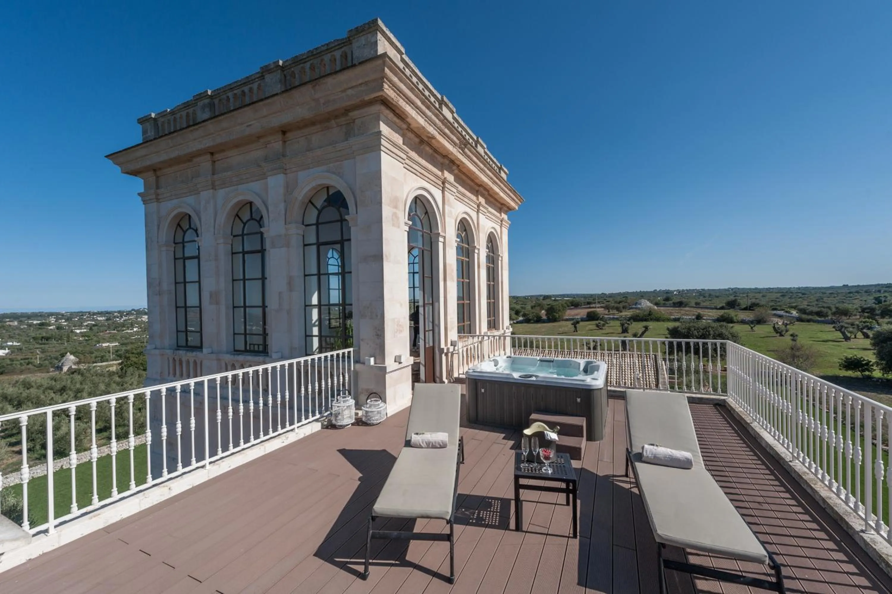 Balcony/Terrace in Villa Torre Bianca by Emily Hotels