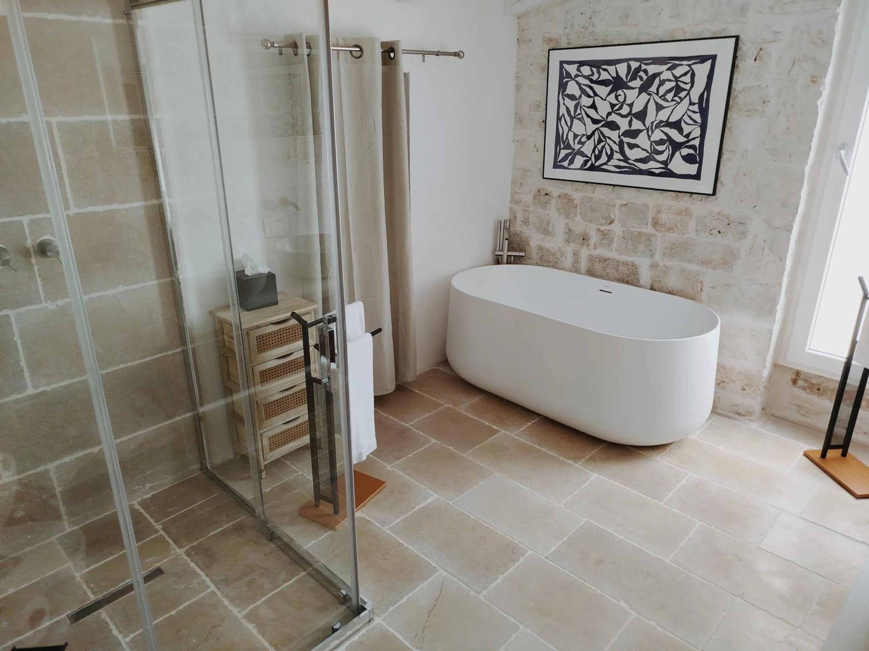 Shower in Villa Torre Bianca by Emily Hotels