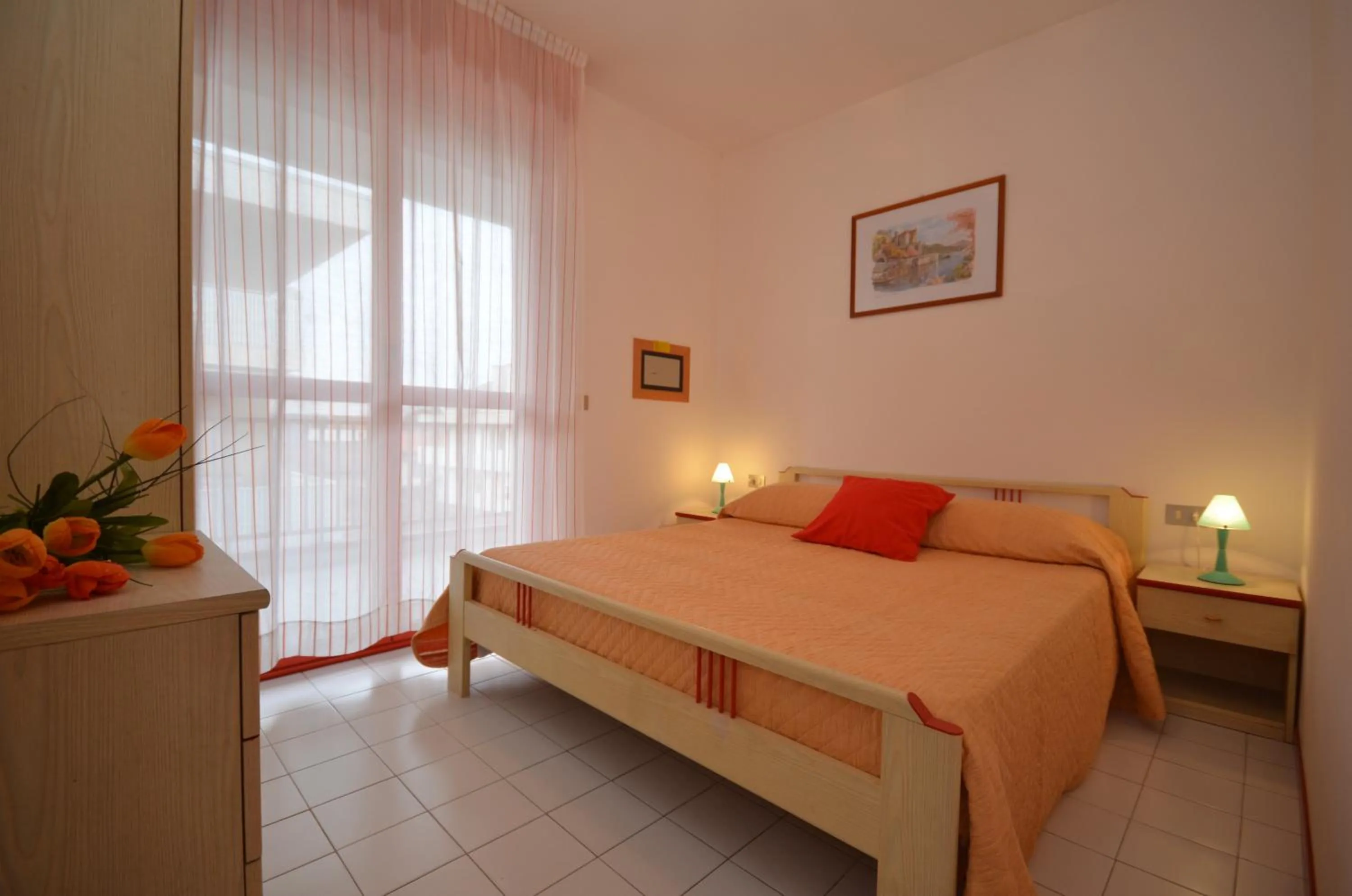 Bedroom, Bed in Appartamenti Urano