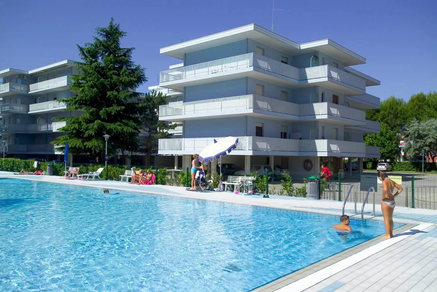 Property building in Residence Valbella