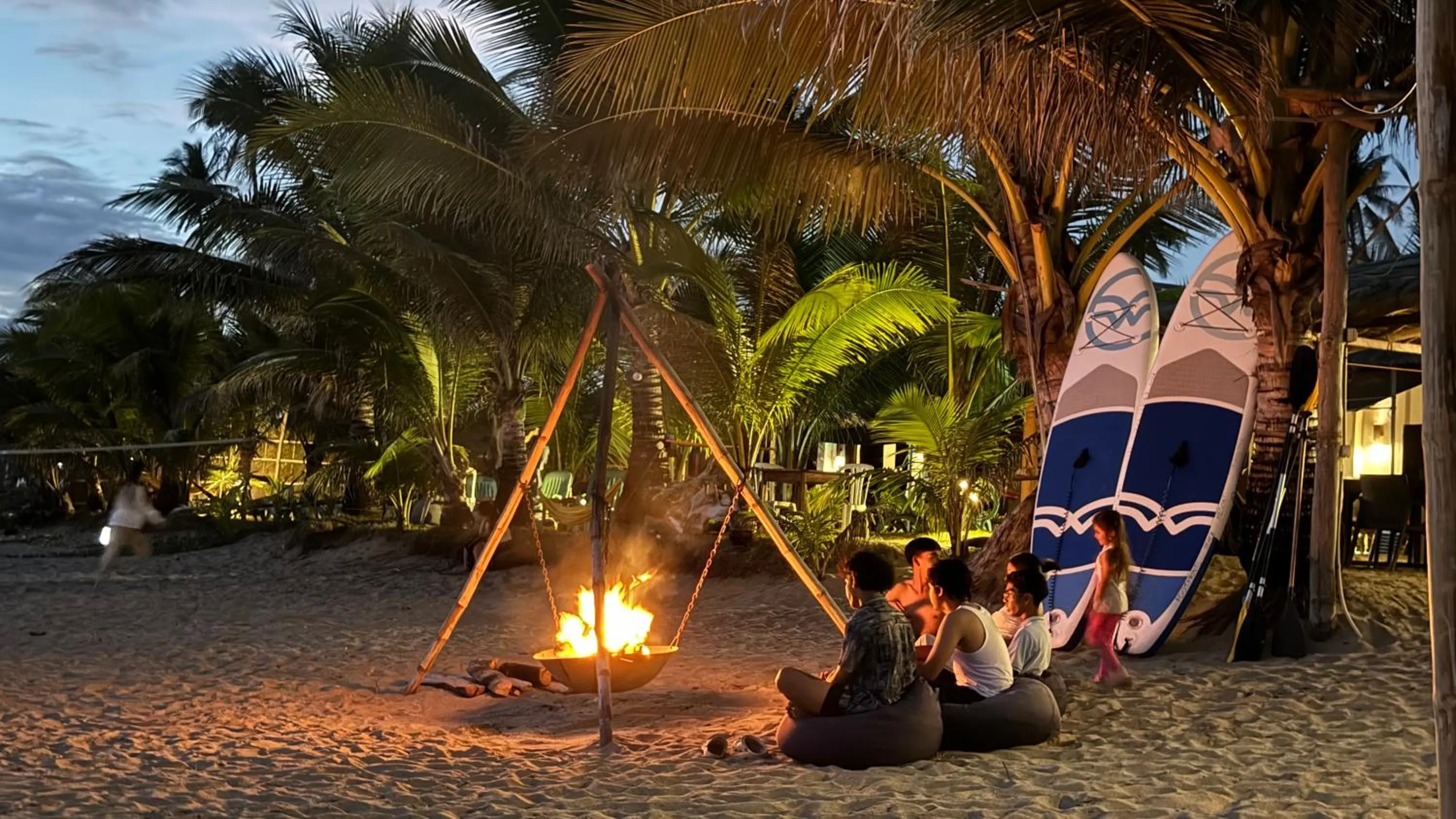 Night in Footprints Beach Resort